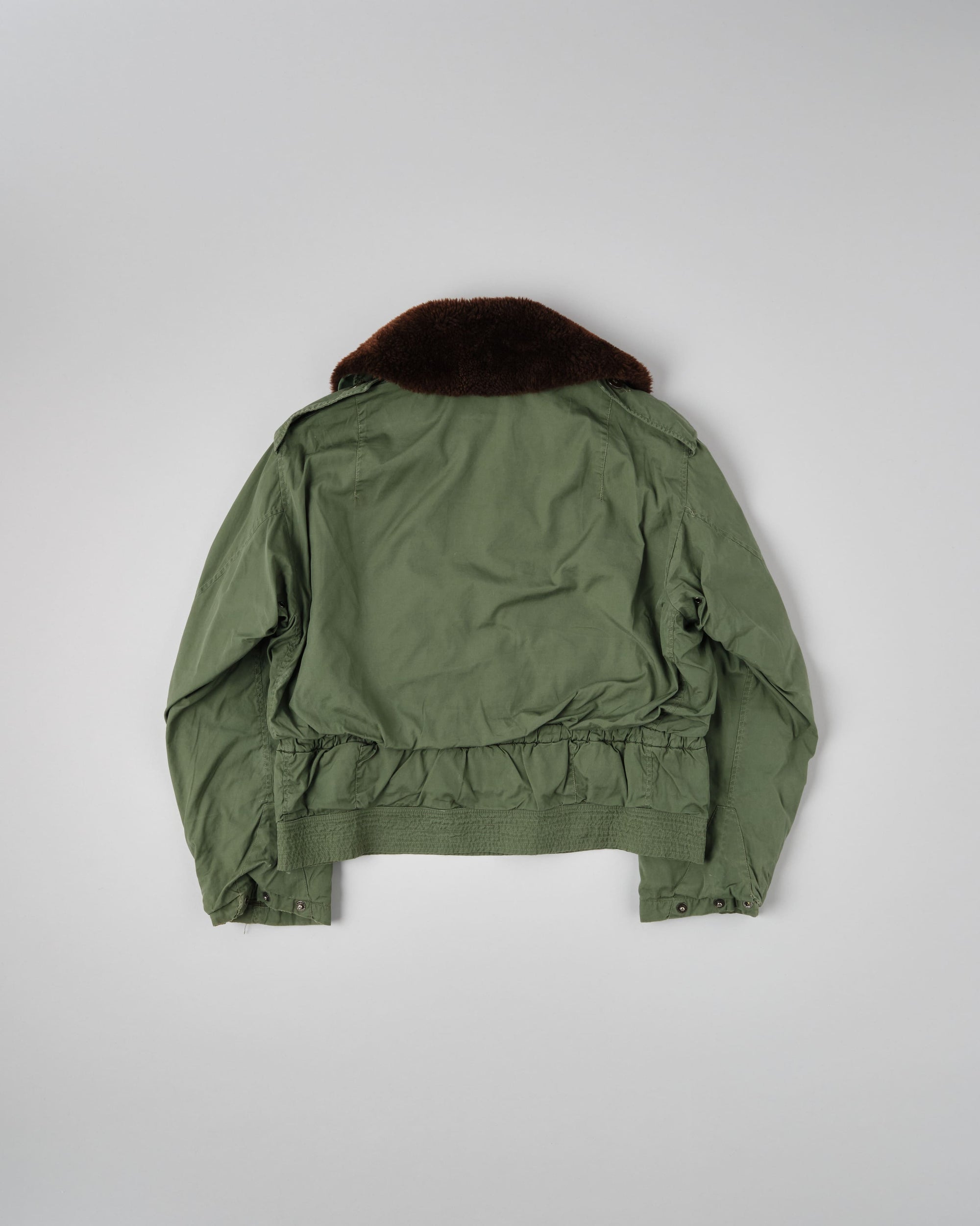 ［~60's］French Air Force Cotton Flight Jacket With Boa Collar Size.104MGM