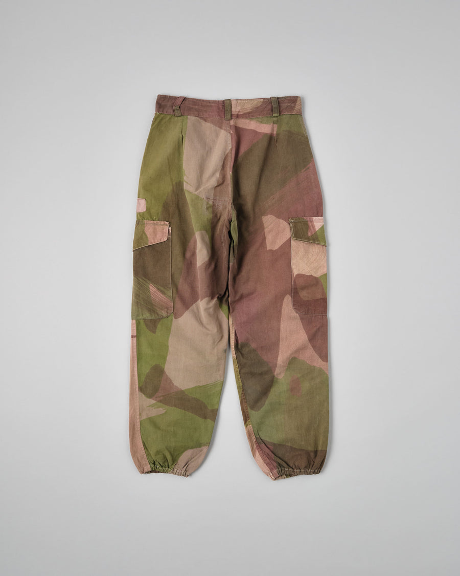 【~50's】French Army Camouflage Retailored Windproof Trousers "Algerian War" の全体写真