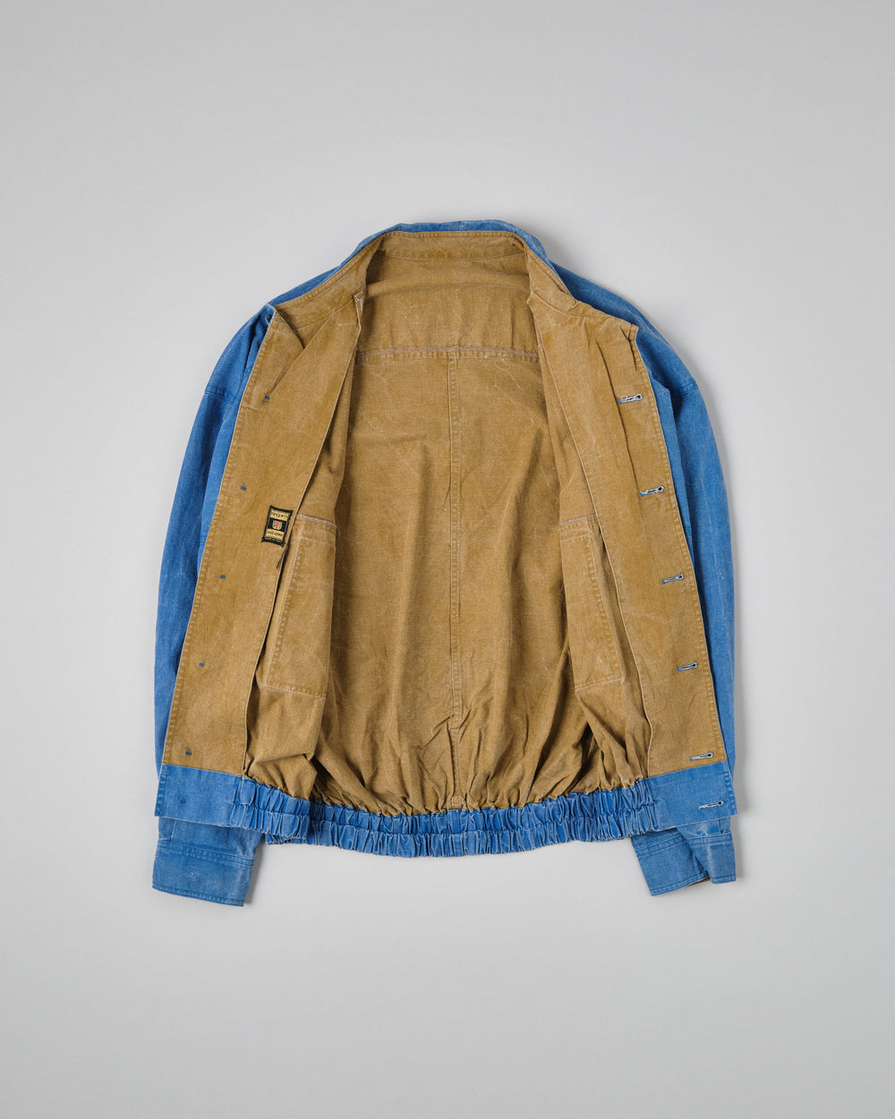 【~80's】Italian Vintage Tela Stella Type Cotton Blouson Size.50 "UNGARO SOLO UOMO"