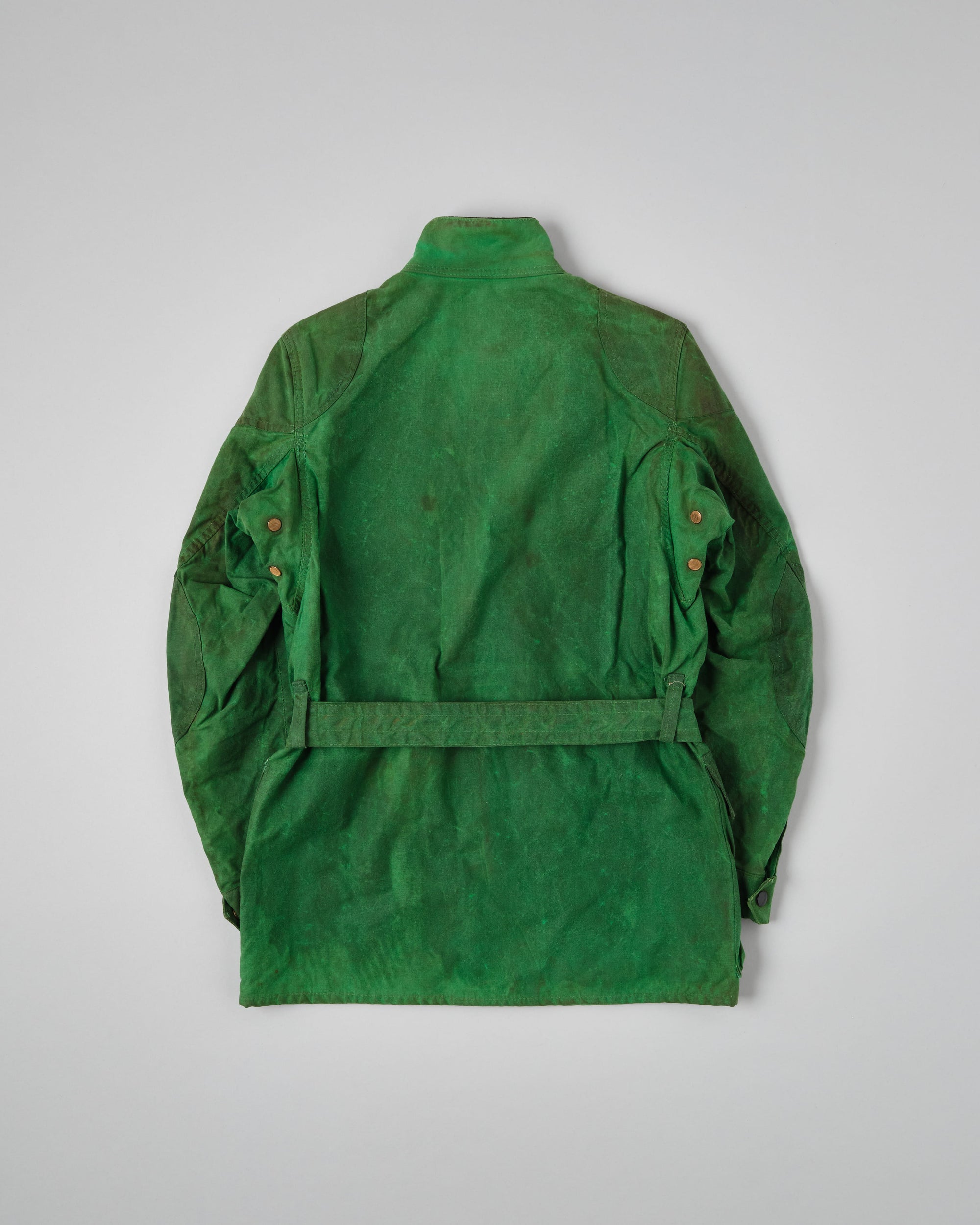 ［~80's］Vintage Belstaff Bright Green Waxed Cotton Jacket "TRIALMASTER PROFESSIONAL JACKET"