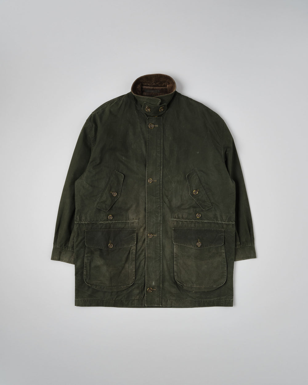 ［~90's］Vintage Barbour Ventile Jacket "ENDURANCE" 3 Crest Size.44