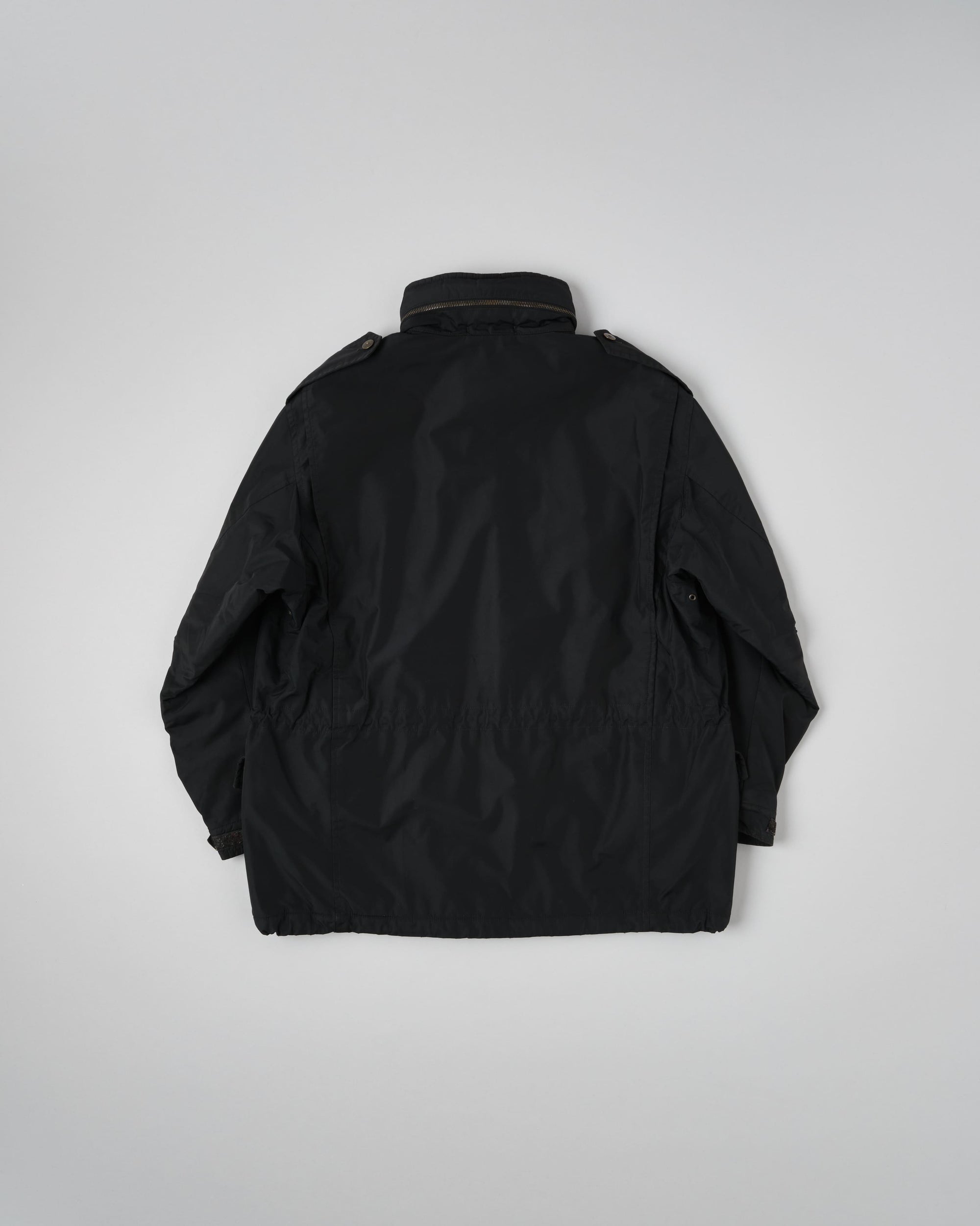 【~90’s】Old allegri M-65 Type Black Nylon Jacket Size.48