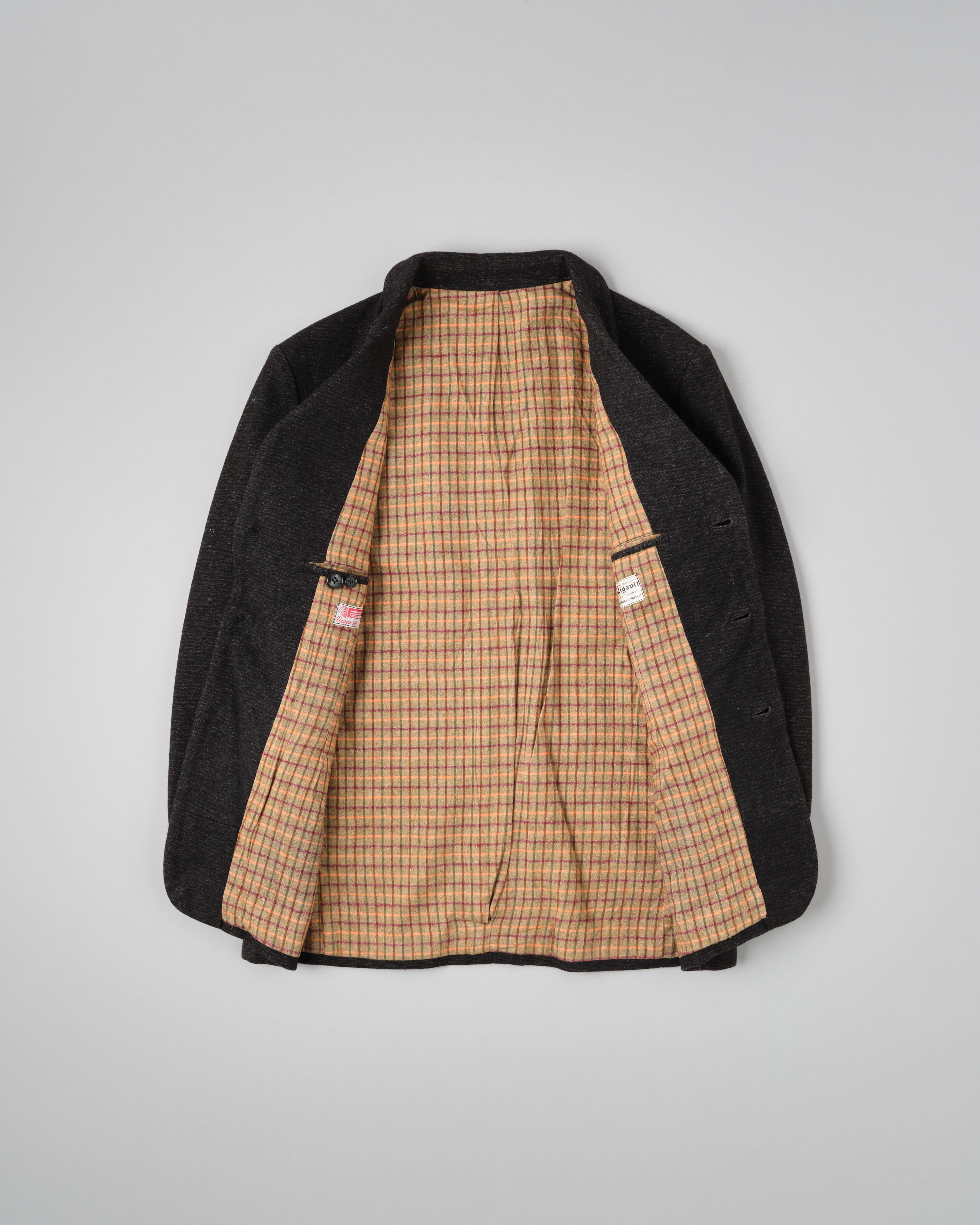 [~60's] French Vintage Wool Lapel Work Jacket "Pascal"