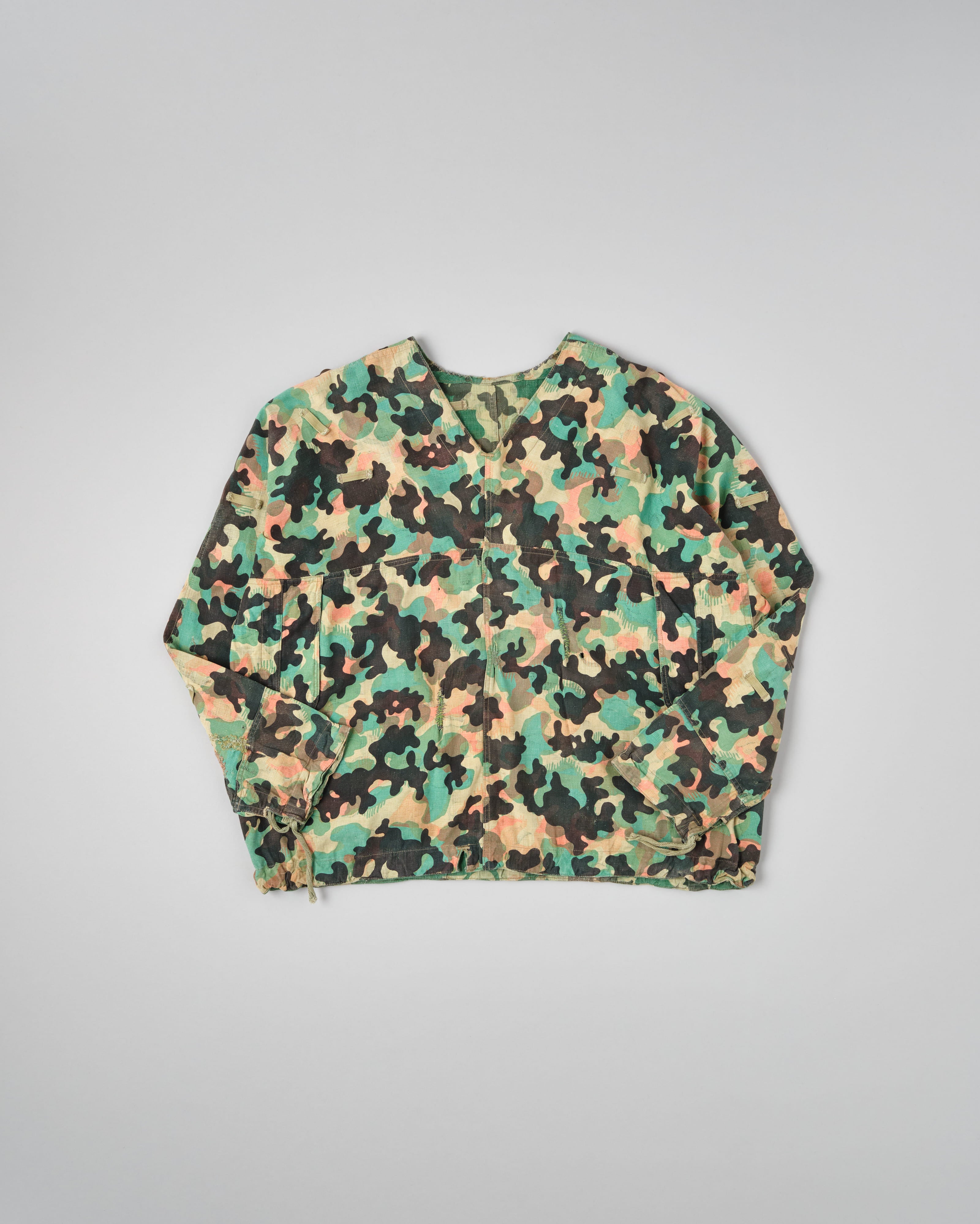 [~50's] Czechoslovakian Army Dubaky Camouflage Reversible Smock "Modified"