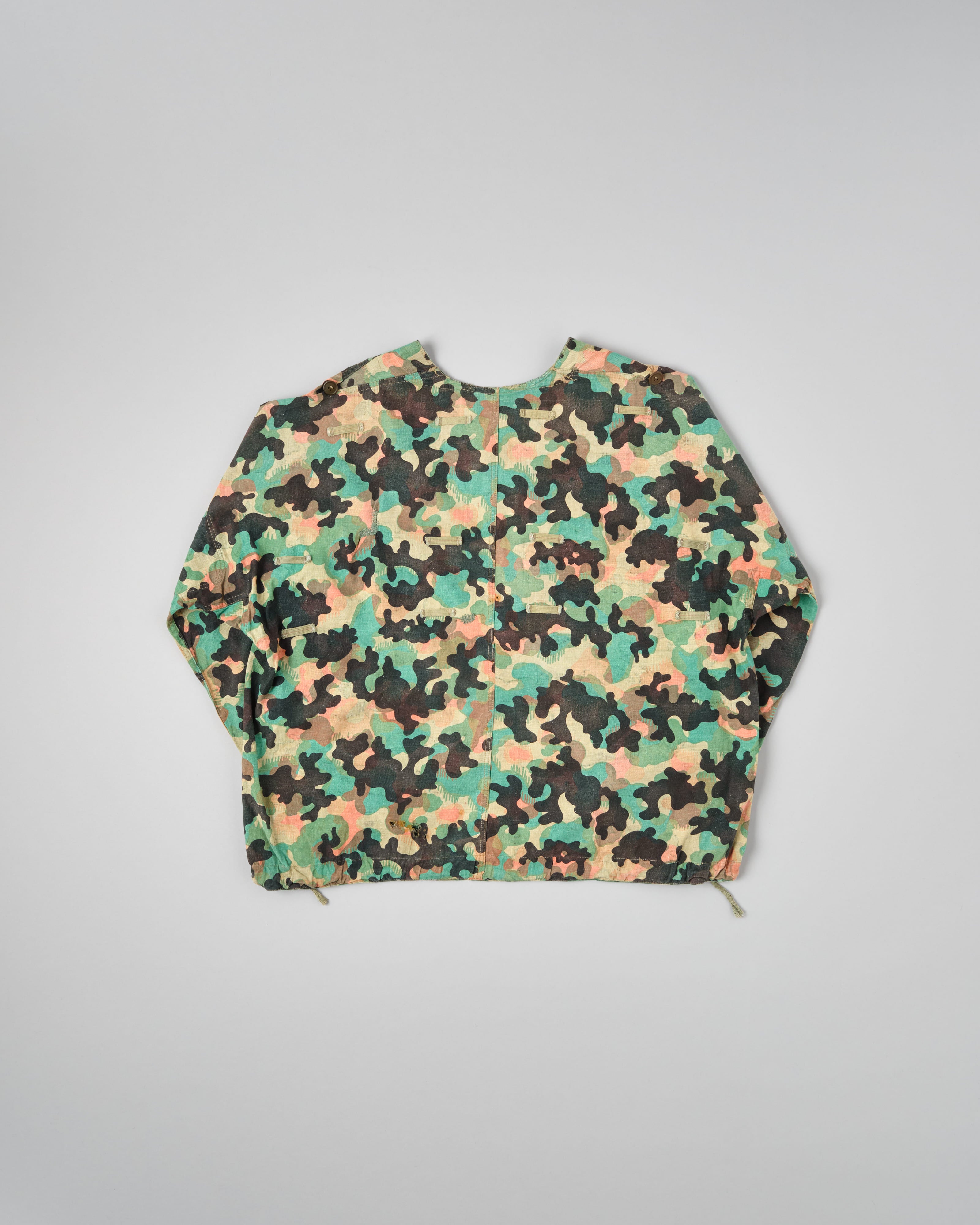 [~50's] Czechoslovakian Army Dubaky Camouflage Reversible Smock "Modified"