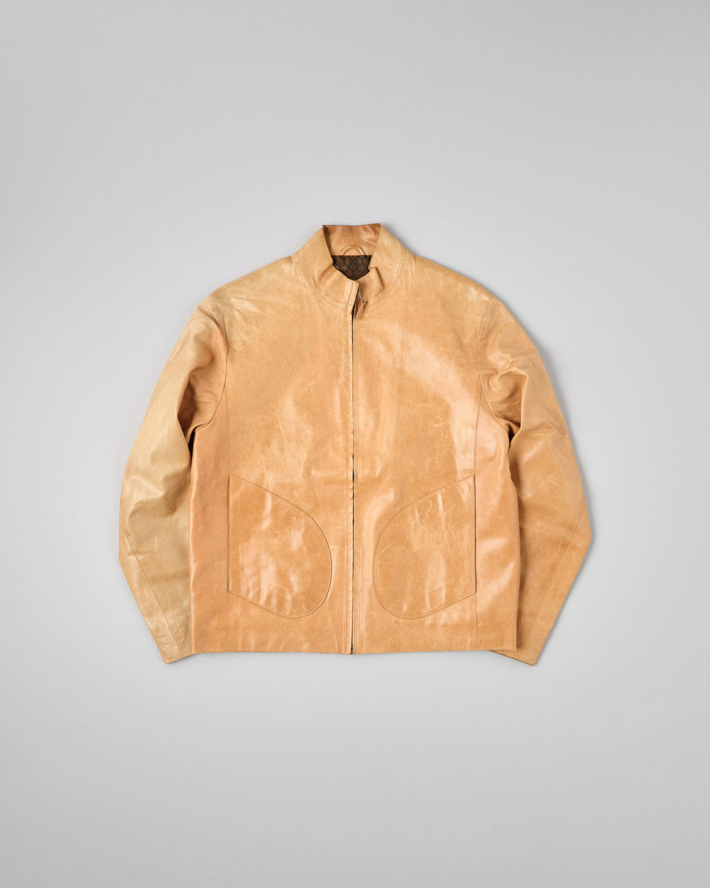 ［~90’s］Old MULBERRY Leather Jacket Size.42