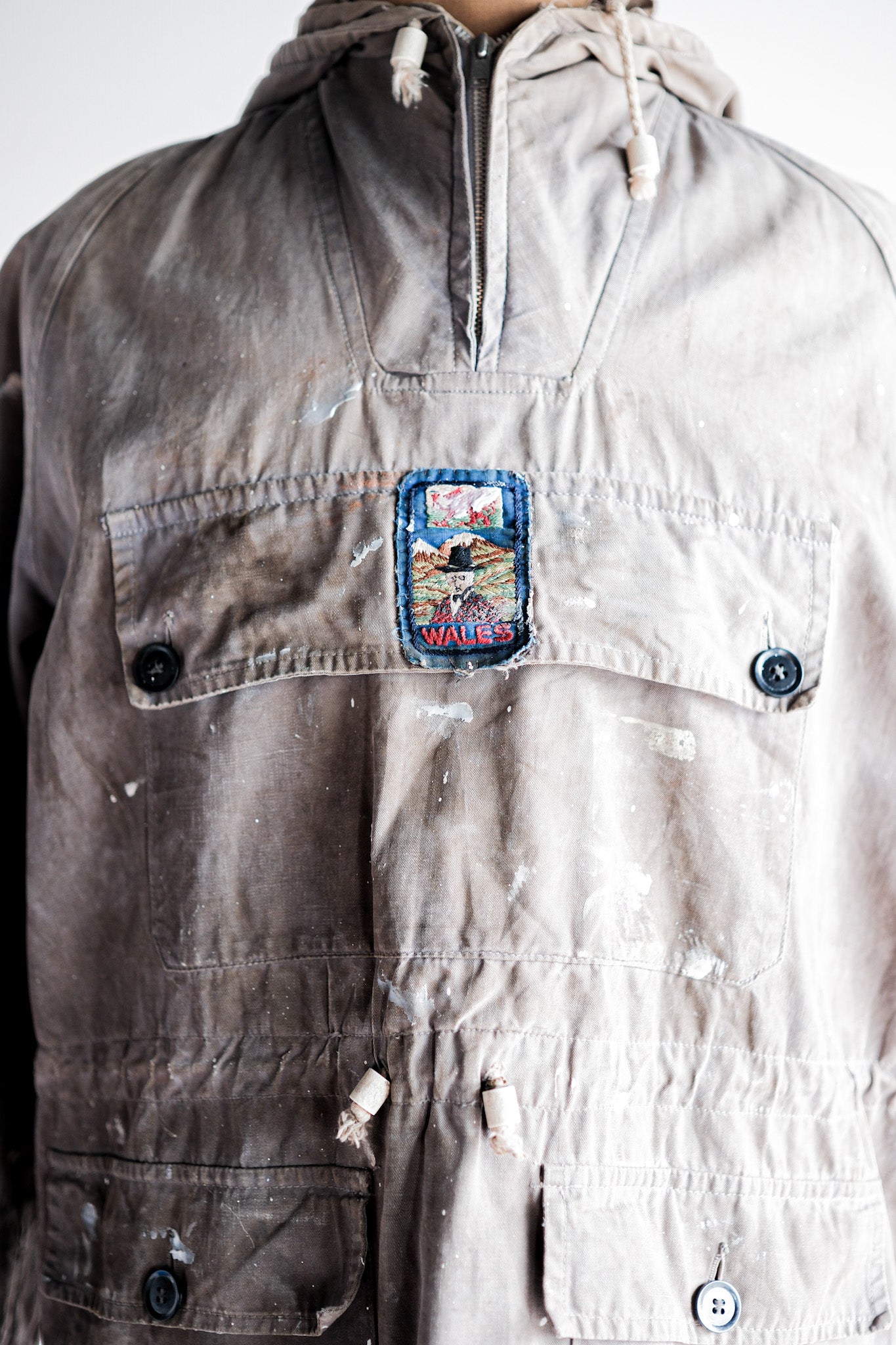 50's】Vintage Belstaff Cotton Smock 