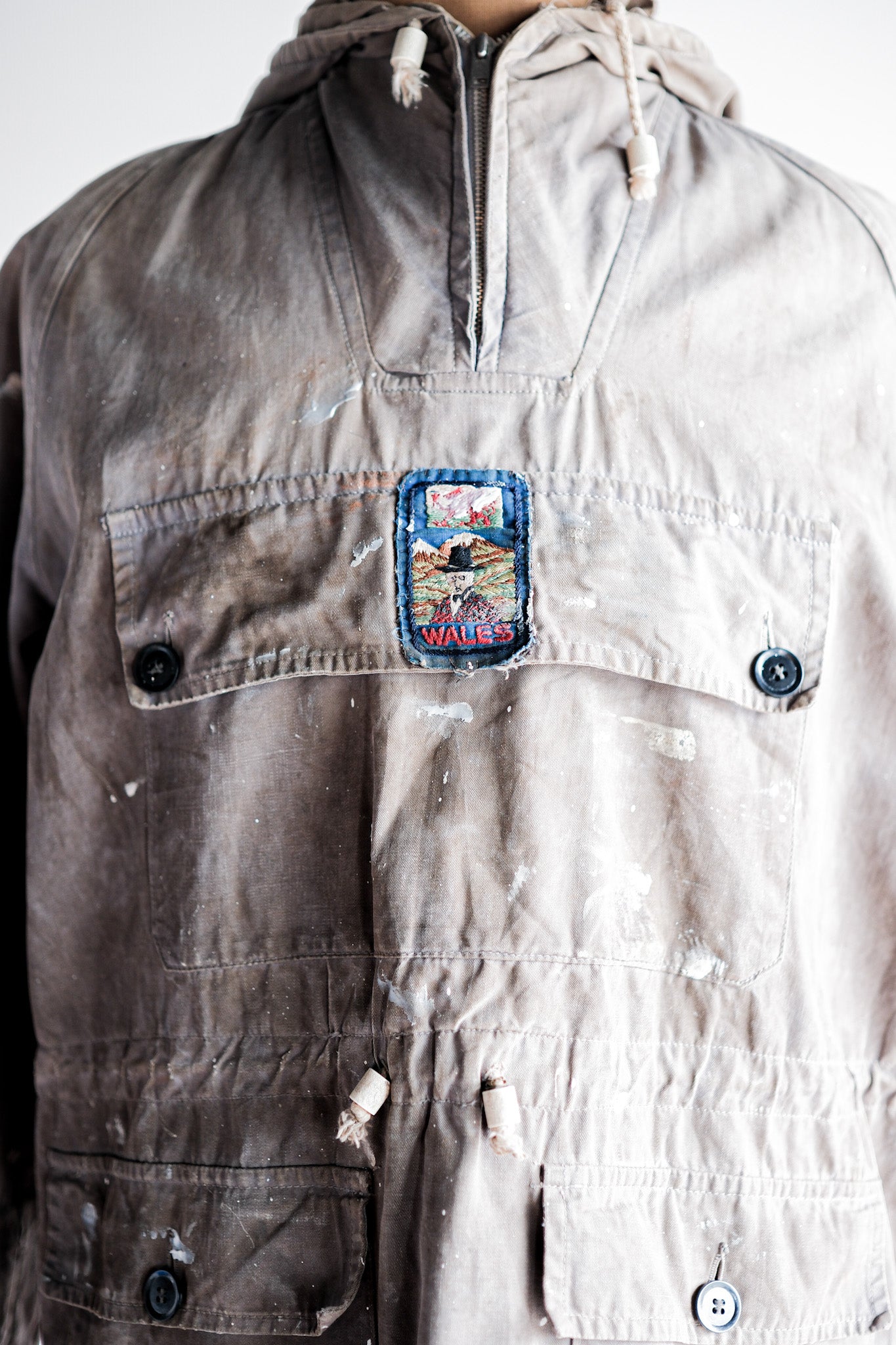 ［~50's］Vintage Belstaff Cotton Smock "Dalesman" "Crazy Paint"