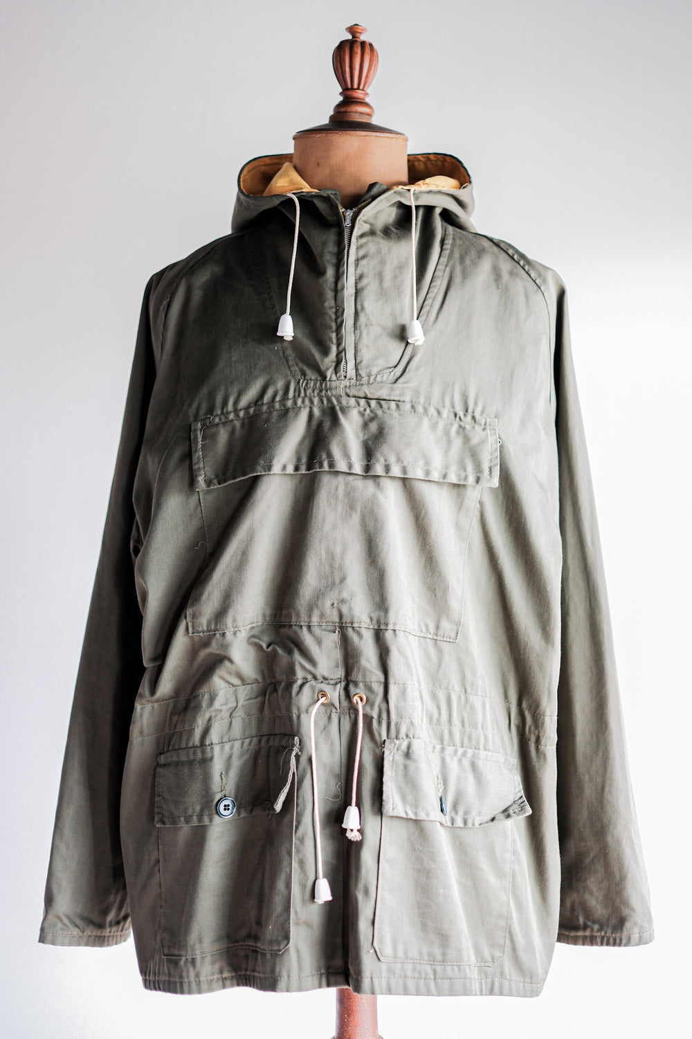 【~60's】British Vintage Belstaff Type Cotton Smock