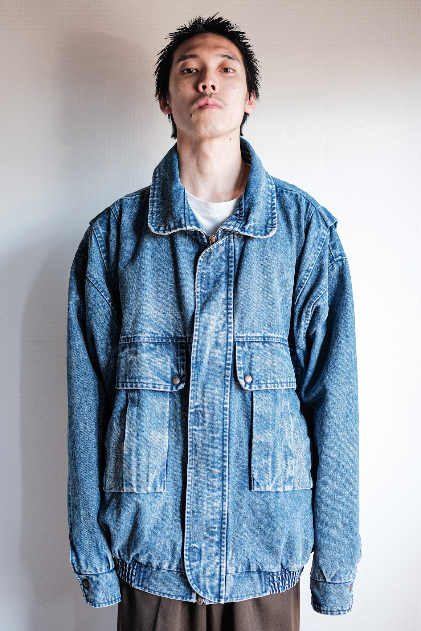 [~ 80's] veste en jean vintage italien