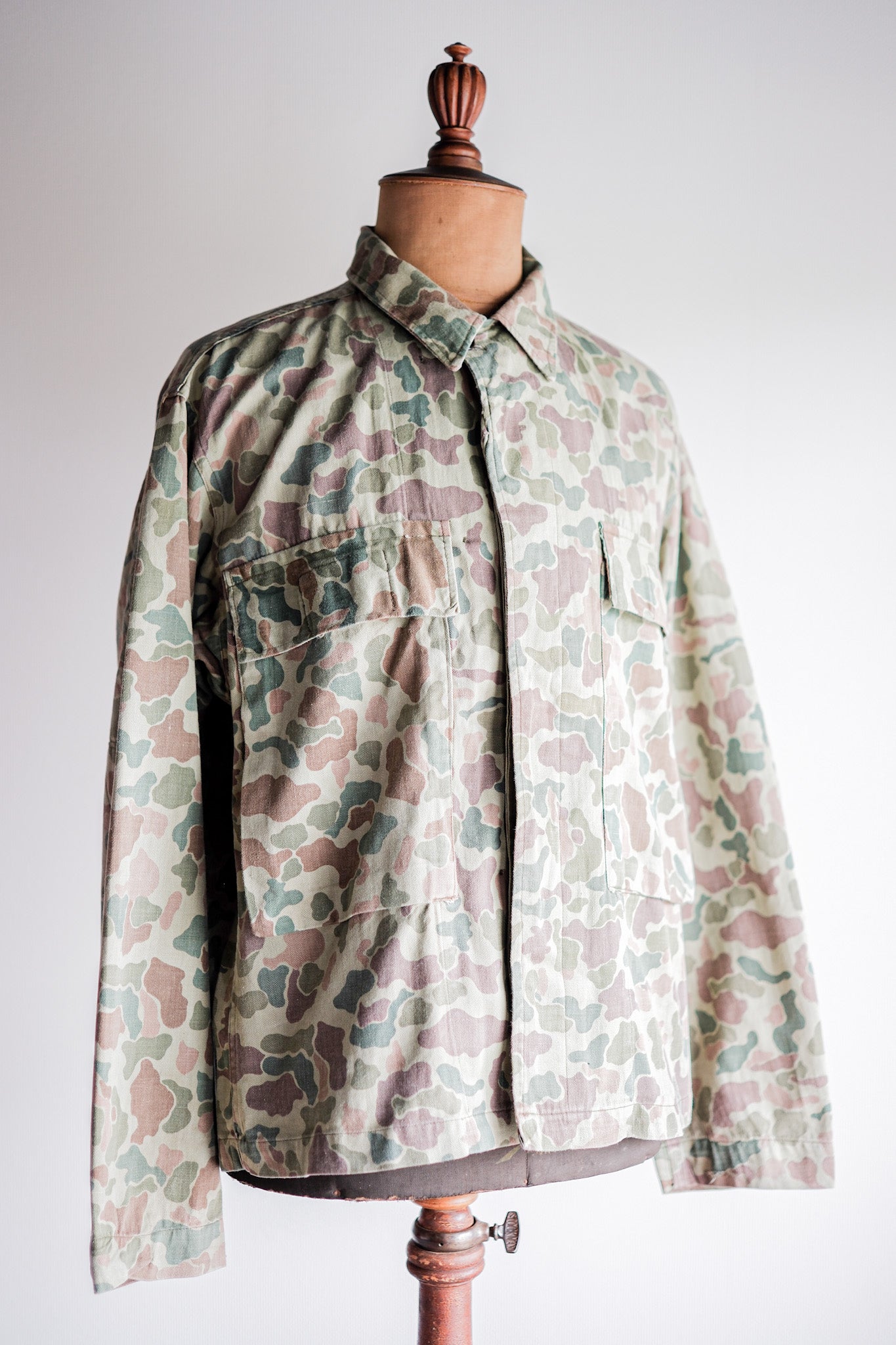 ［~50's］Dutch Army Frogskin Camouflage Field Jacket Size.46