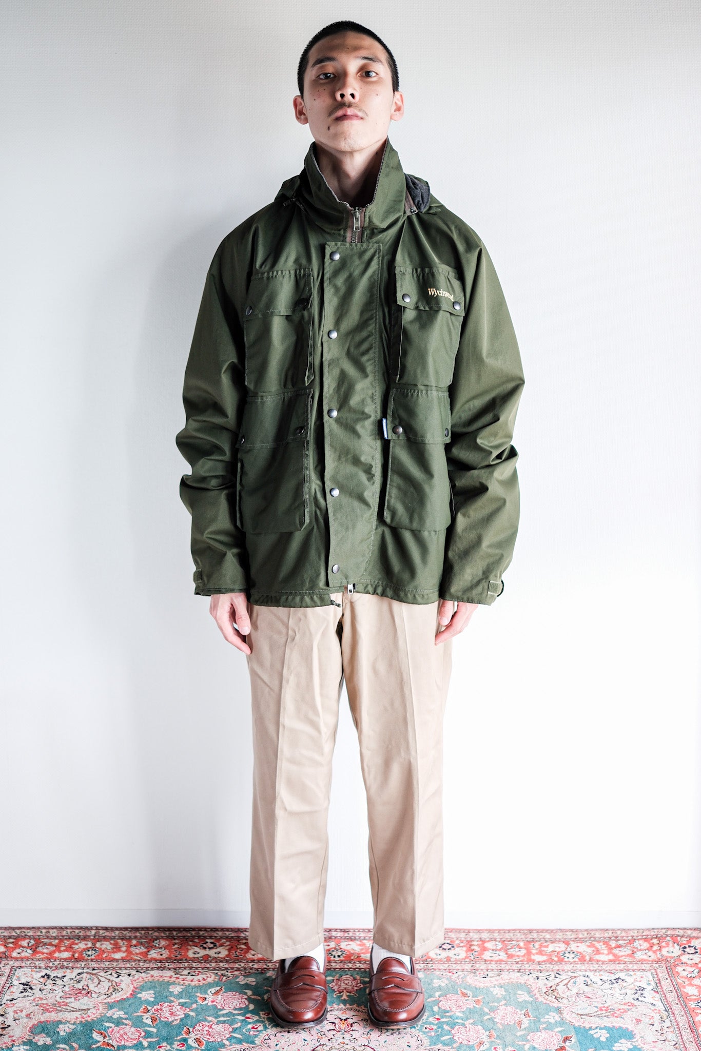 【~90's】British Vintage AQUATEX Fishing Jacket Size.XL "Wychwood"