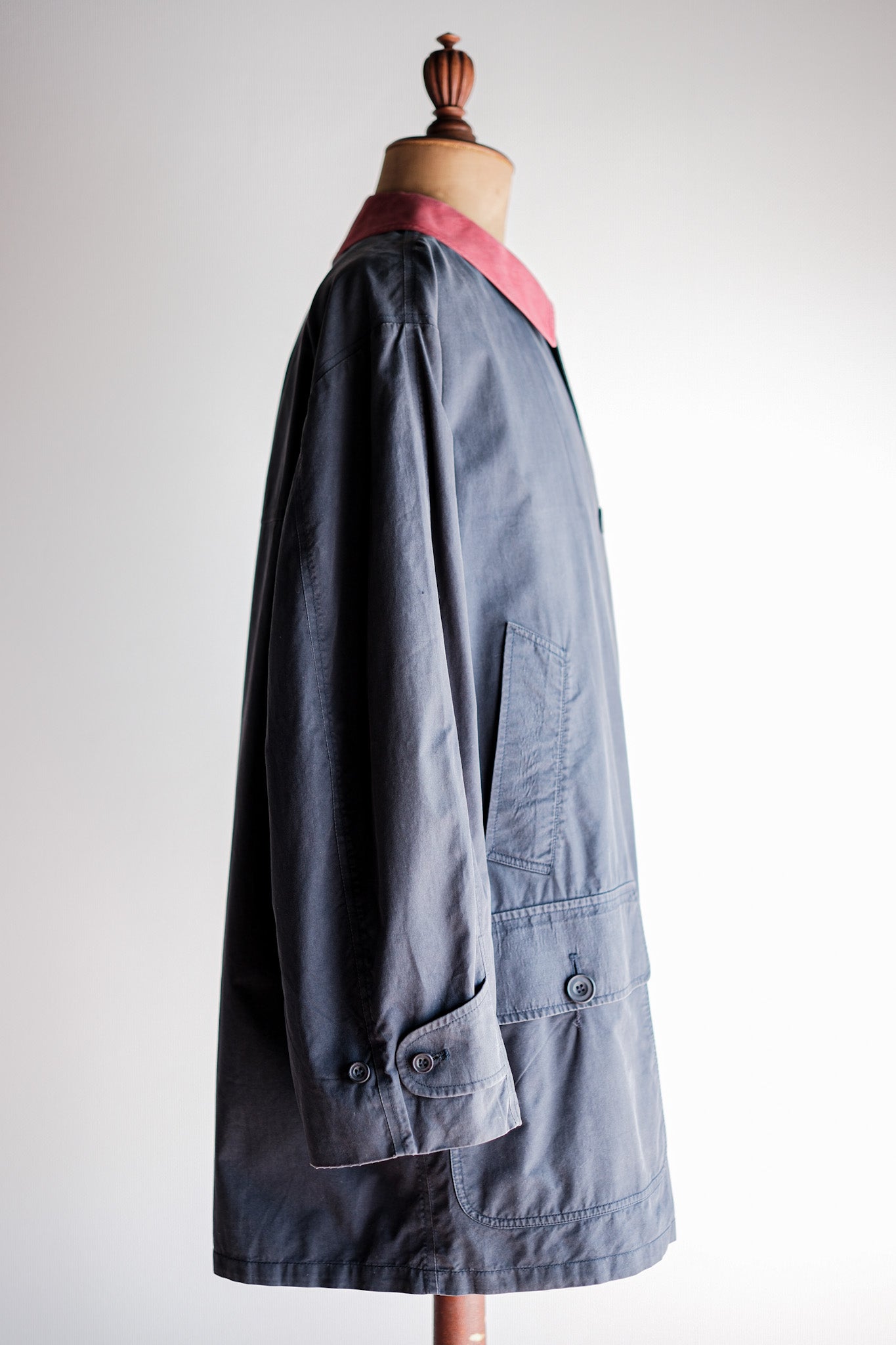 【~90's】Old INVERTERE 2 Tone Cotton Coat