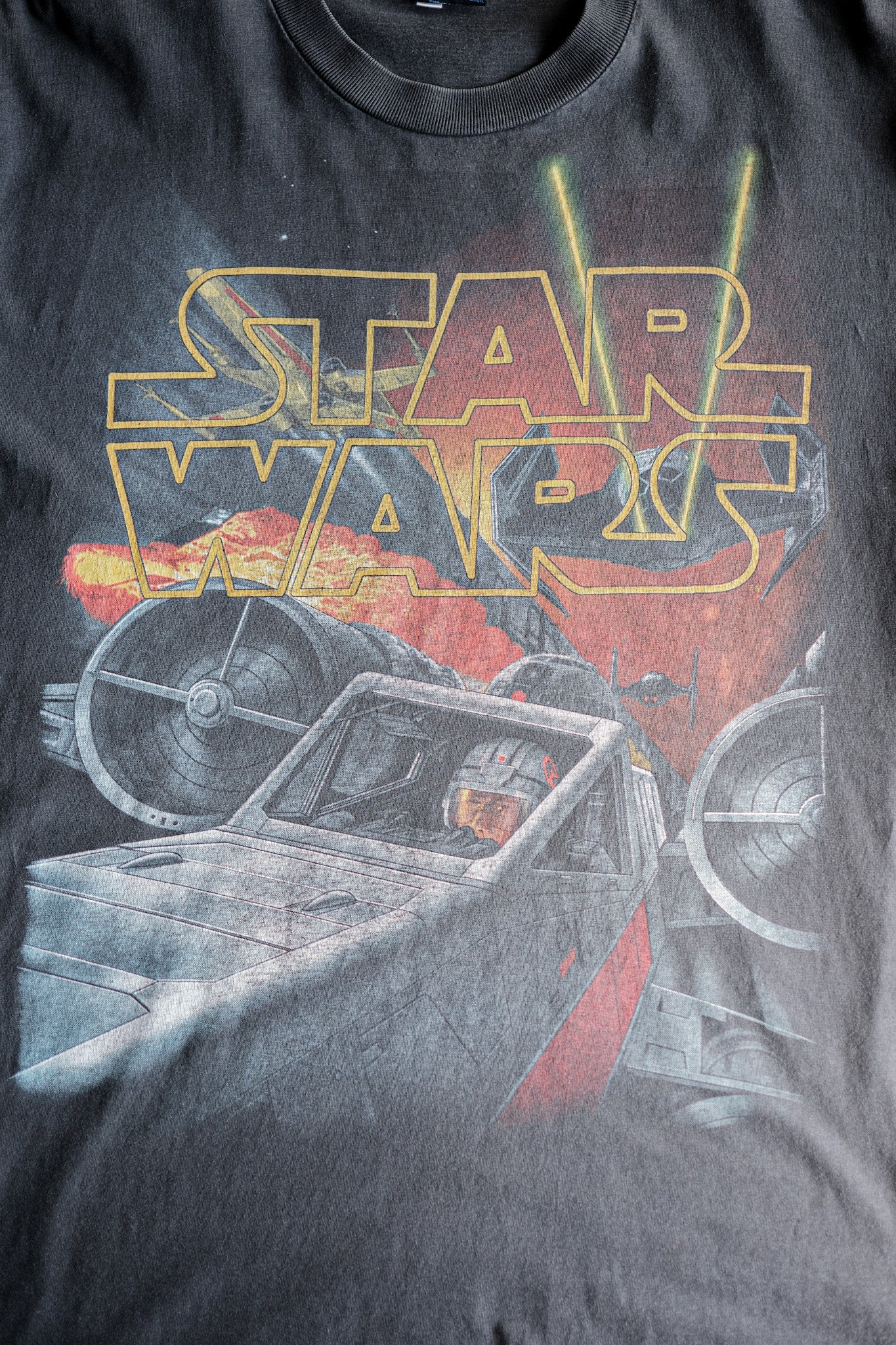 [~ 90 년대] 빈티지 영화 프린트 티셔츠 크기. L "Star Wars" "Made in U.S.A."