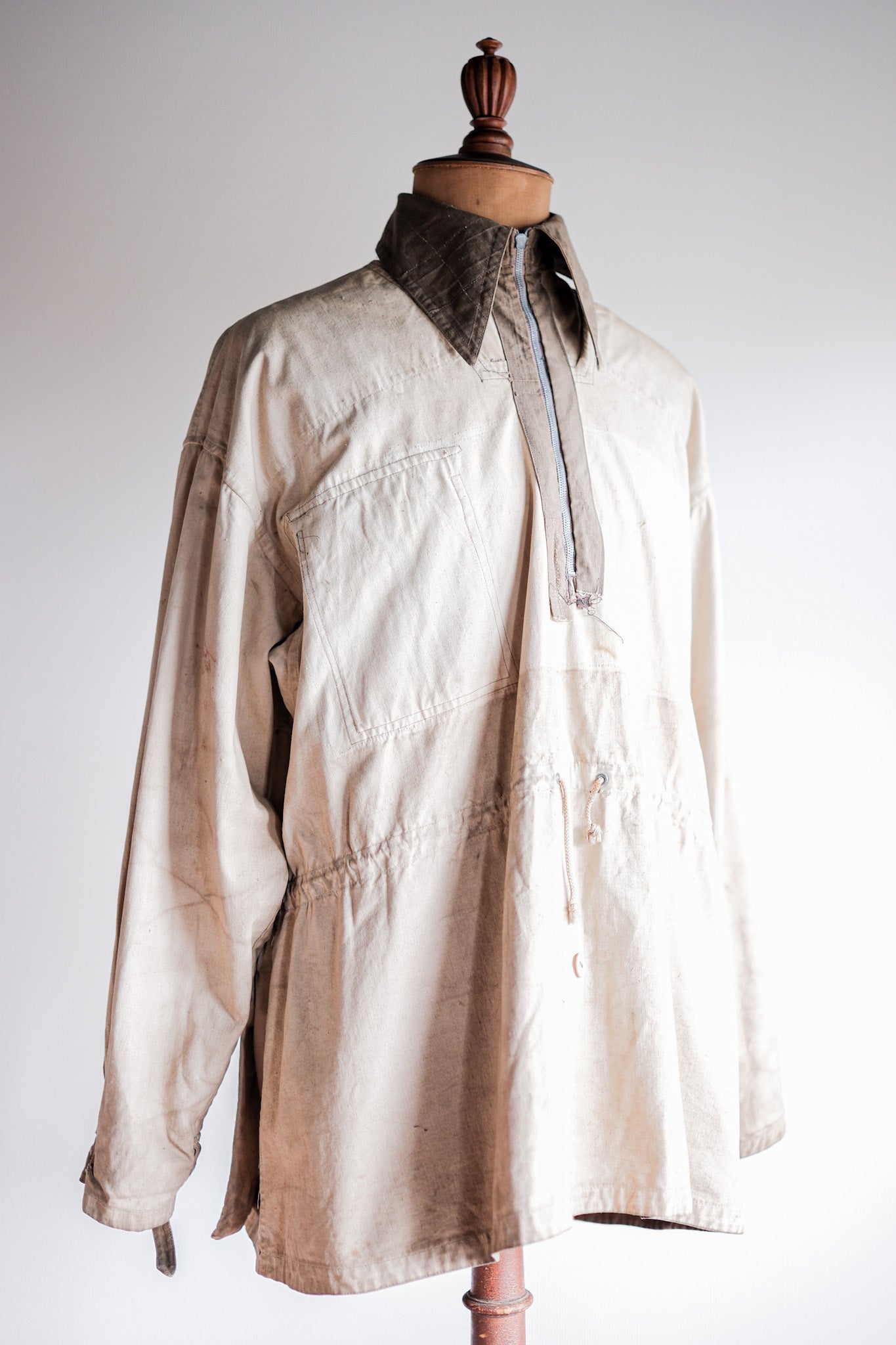 ［~40's］German Army M42 Gebirgsjäger Reversible Windbluse "1st Type" "Original Modified"