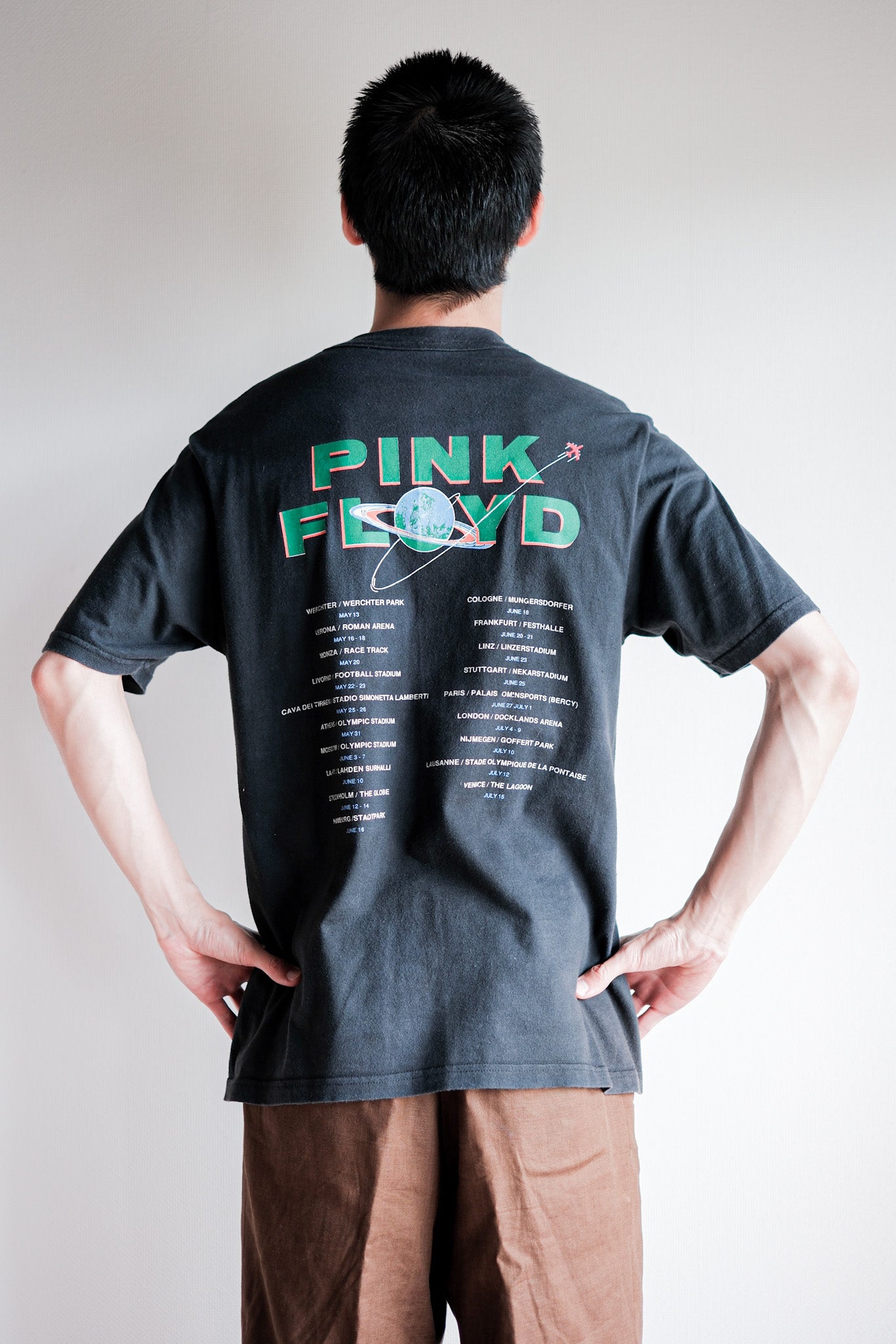 [〜90年代]復古音樂印刷T卹“ Pink Floyd”