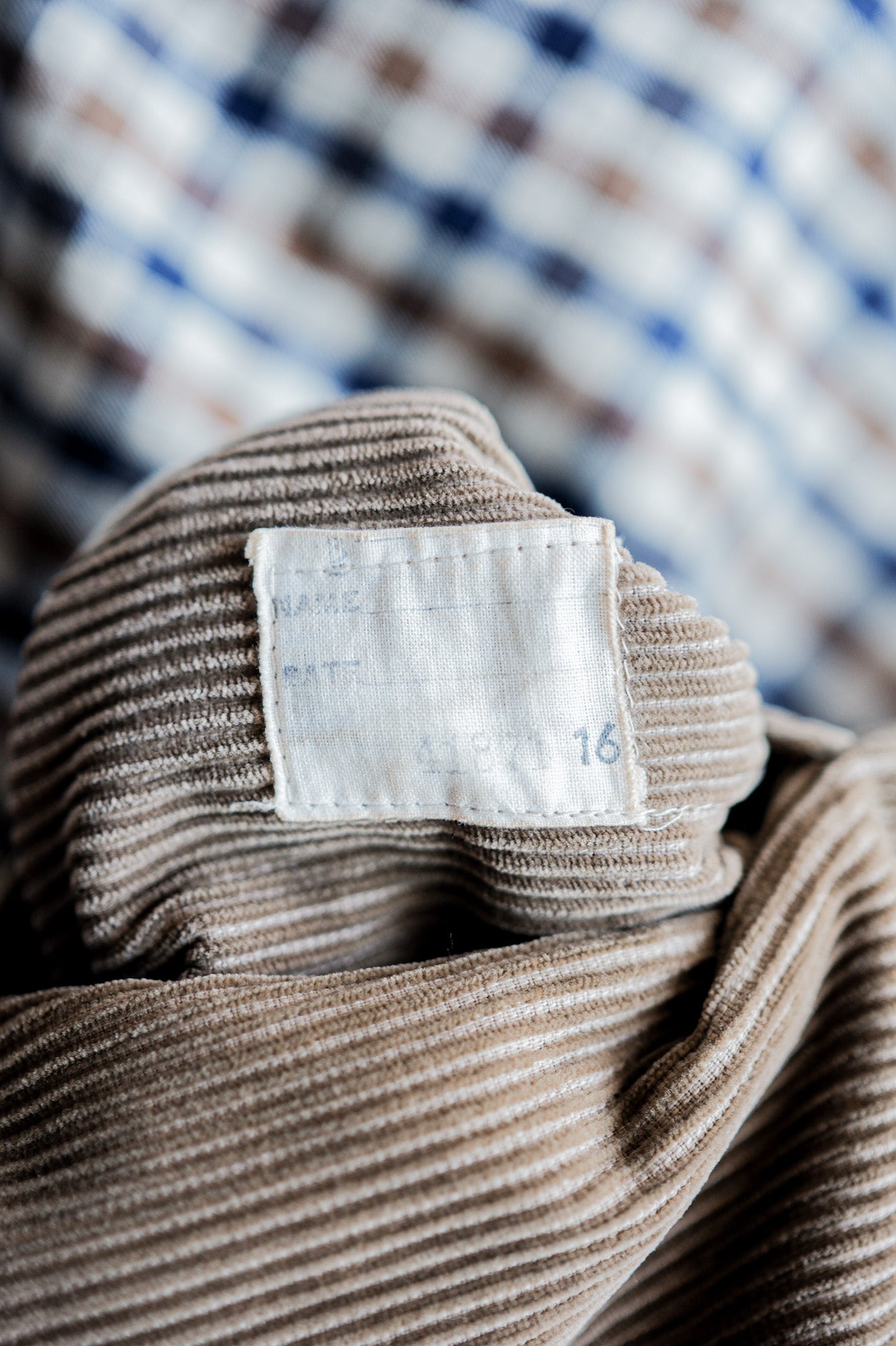 ［~80's］Vintage Aquascutum Raglan Sleeve Brown Corduroy Blouson