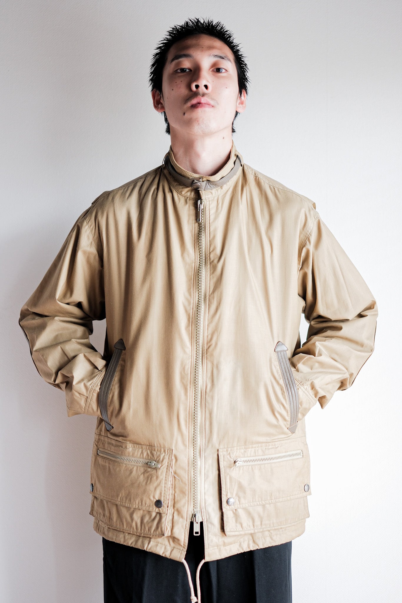 【~80's】French Vintage Hunting Jacket Size.46 "L'ESQUIMAU INTERNATIONAL"