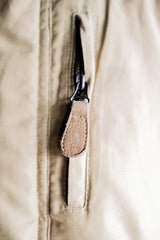 [~80's] Old Yves Saint Laurent Nylon Quilting Blouson พร้อมสายรัดคาง "Pour Homme"