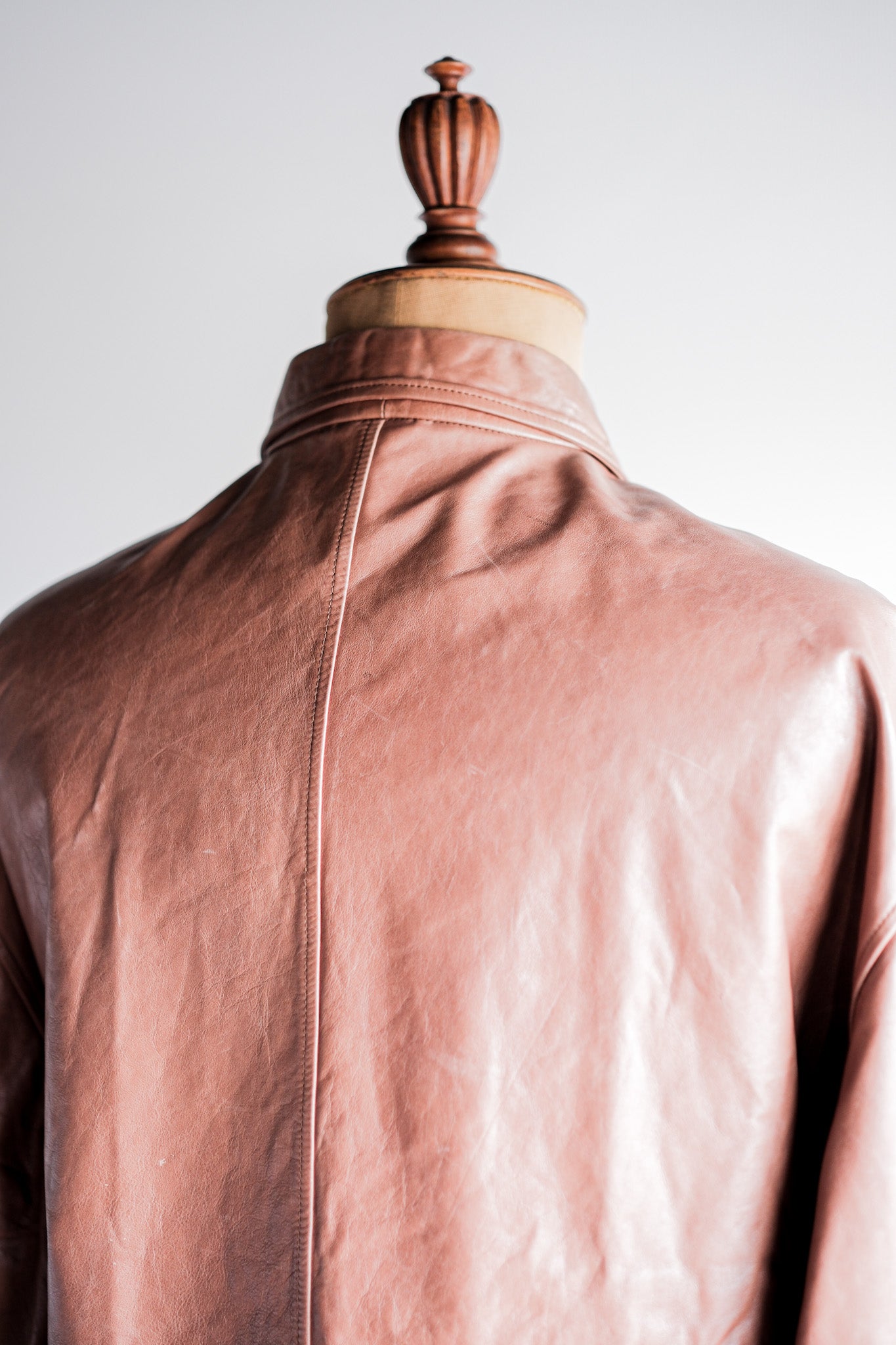 [~ 90's] Vieille veste en cuir JIL SANDER Taille.48