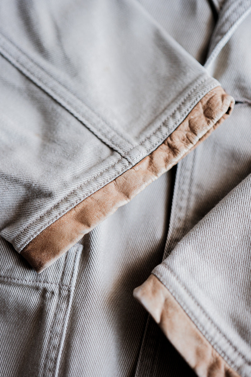 [~90's]Willis&Geiger Cotton Safari Jacket With Chin Strap ไซส์L