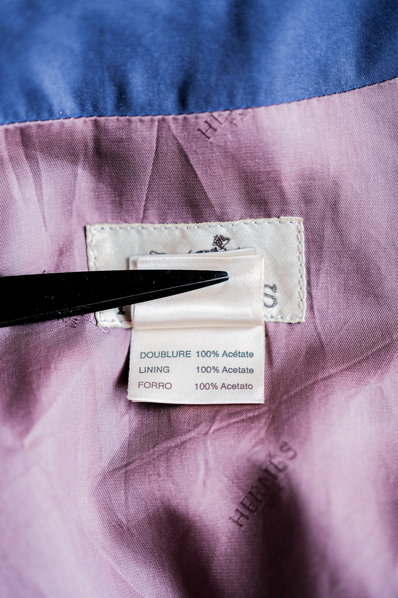 [~ 80's] Hermès Paris zip up blouson size.54