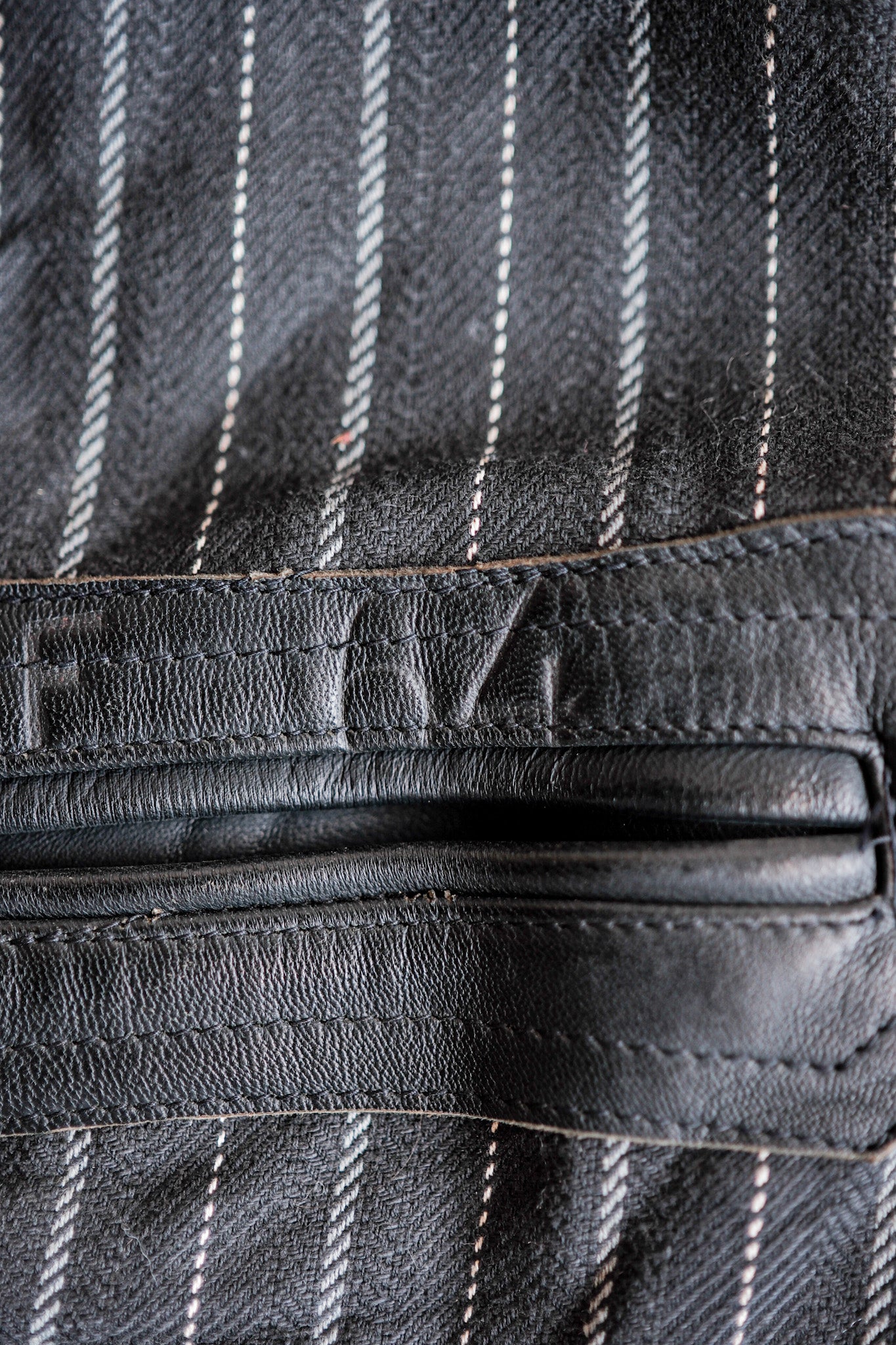 ［~60's］French Vintage Le Corbusier Leather Work Jacket Size.56