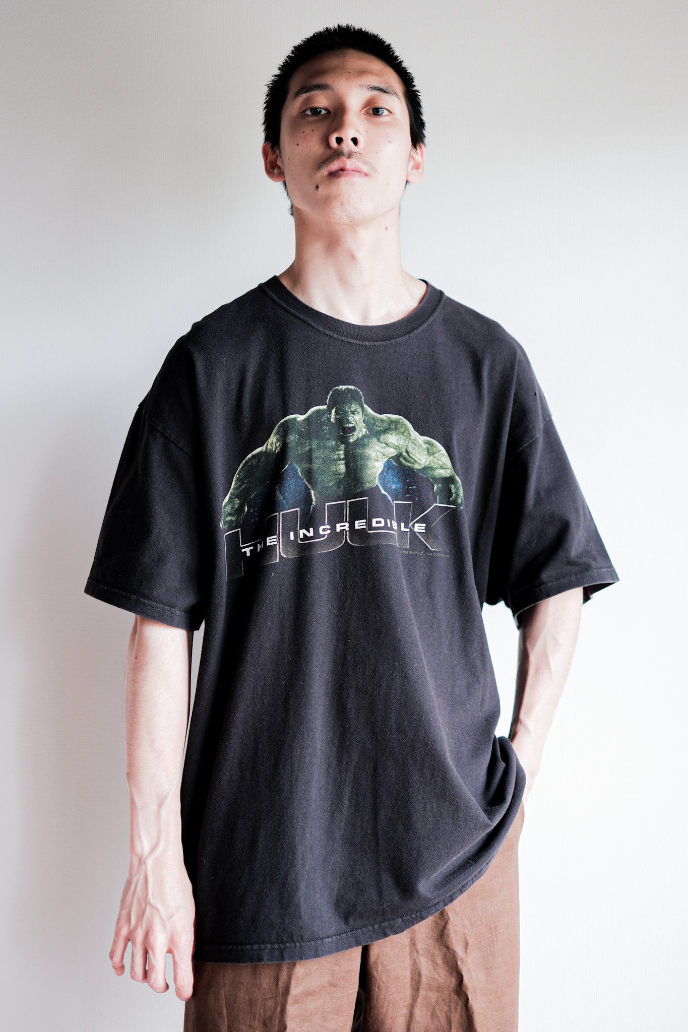 【~00's】Vintage Movie Print T-shirt Size.XL "The Incredible Hulk"