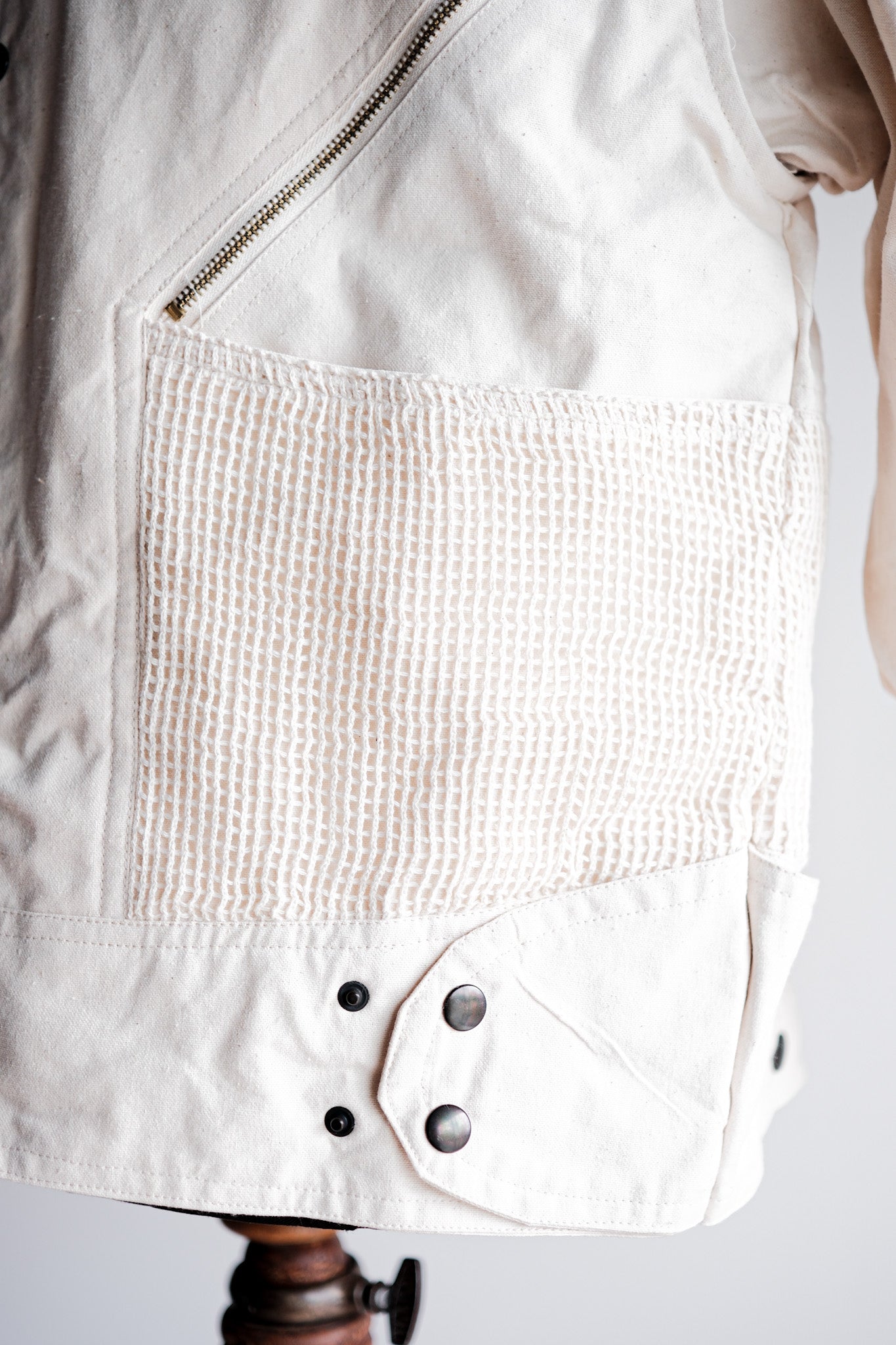 ［~70's］French Vintage Multi Pocket Cotton Jacket