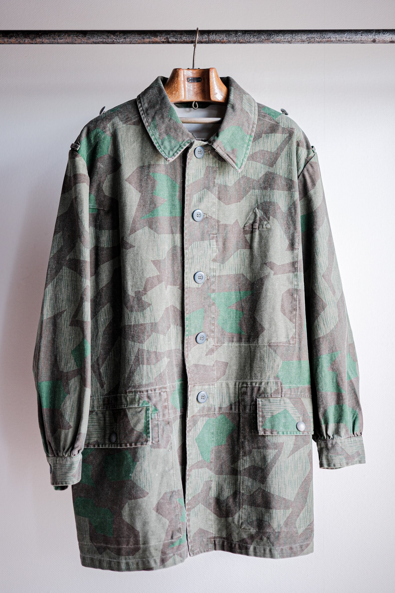 ［~70's］German Army Type Splinter Camouflage Paratrooper Jacket "Reproduction"
