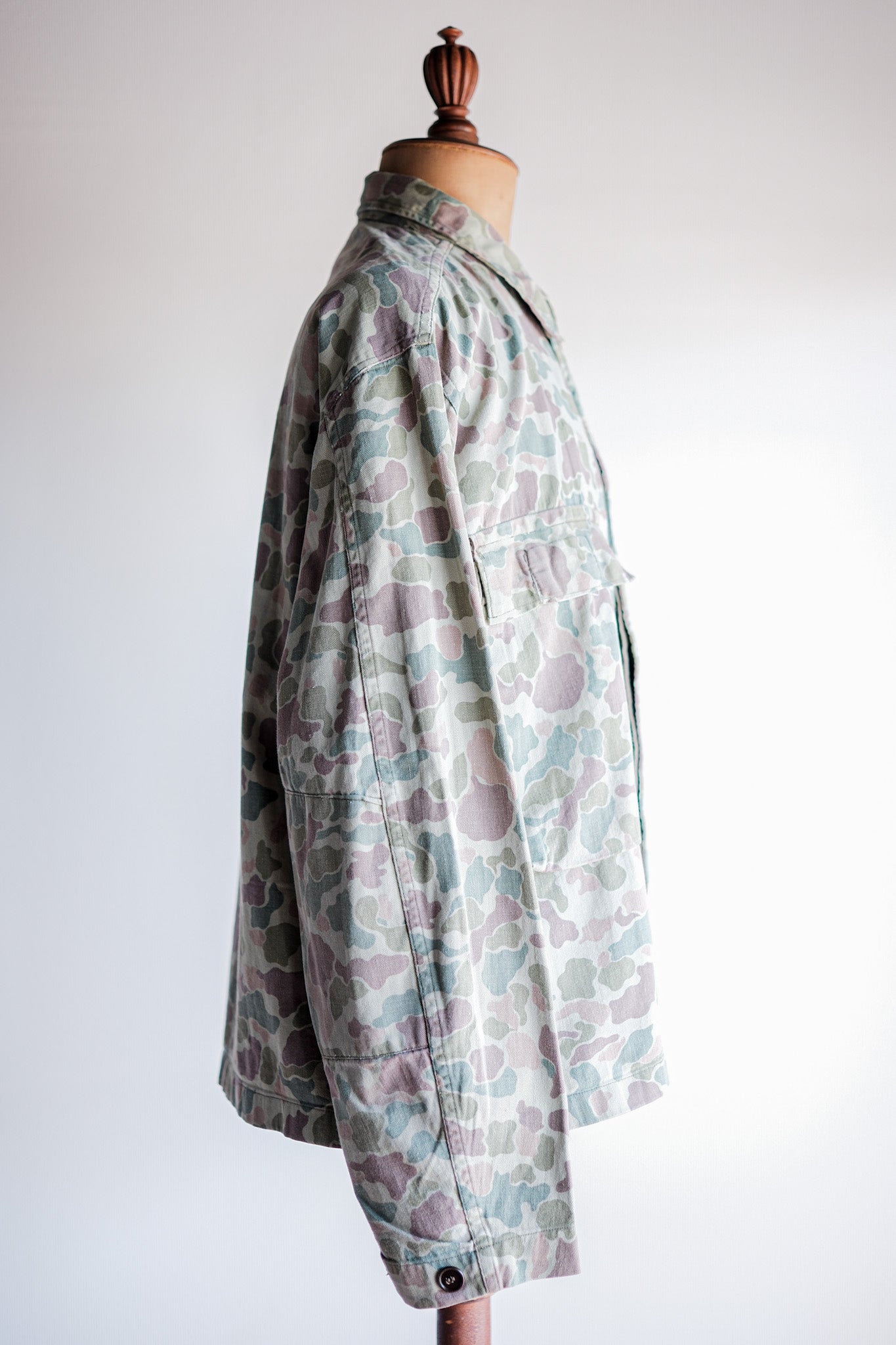 ［~50's］Dutch Army Frogskin Camouflage Field Jacket Size.52