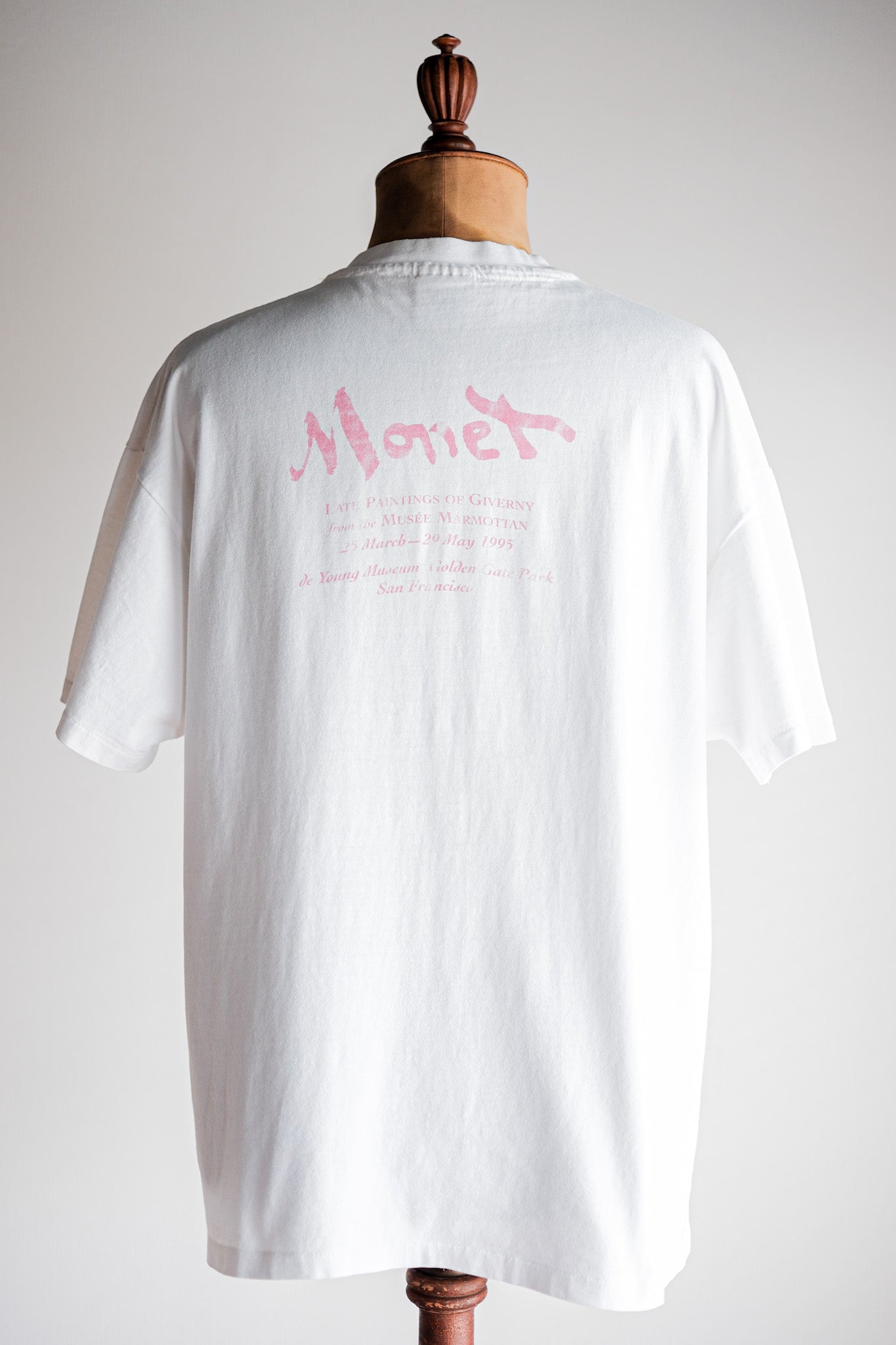 【~90's】Vintage Art Print T-shirt Size.XL "Claude Monet" "Water Lilies" "Made in U.S.A."