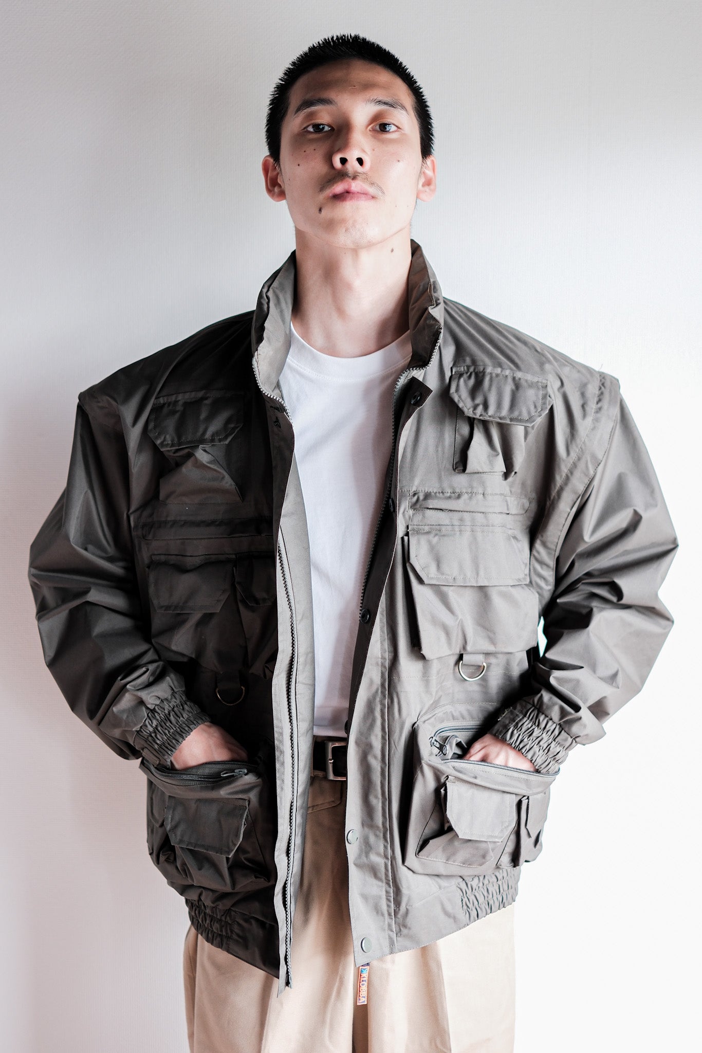 【~90's】British Vintage Fishing Jacket Size.M "KLOBBA"