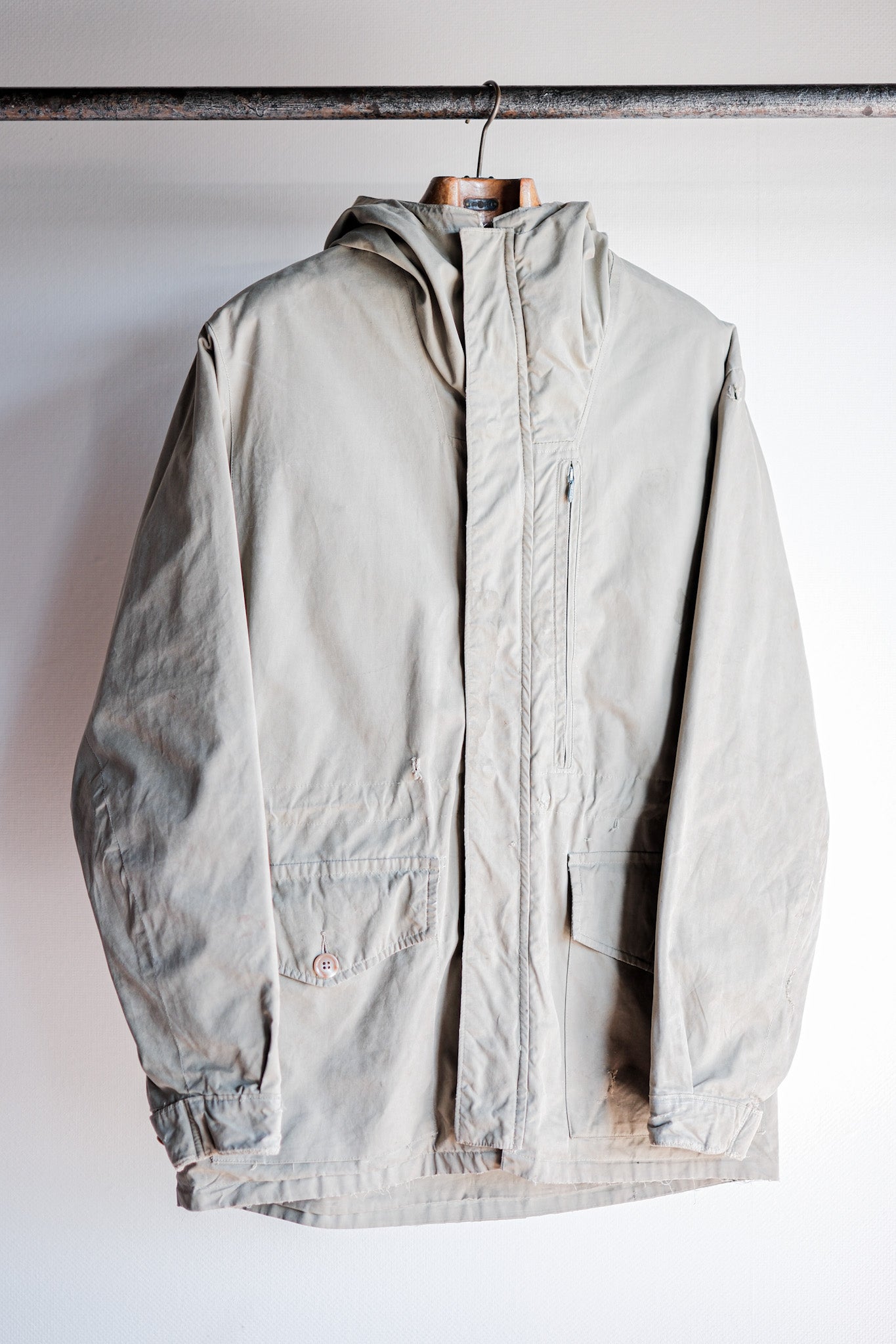 [~ 50's] แจ็คเก็ตเดินป่า Vintage Ventile ของอังกฤษ "Nonpareil P&O"