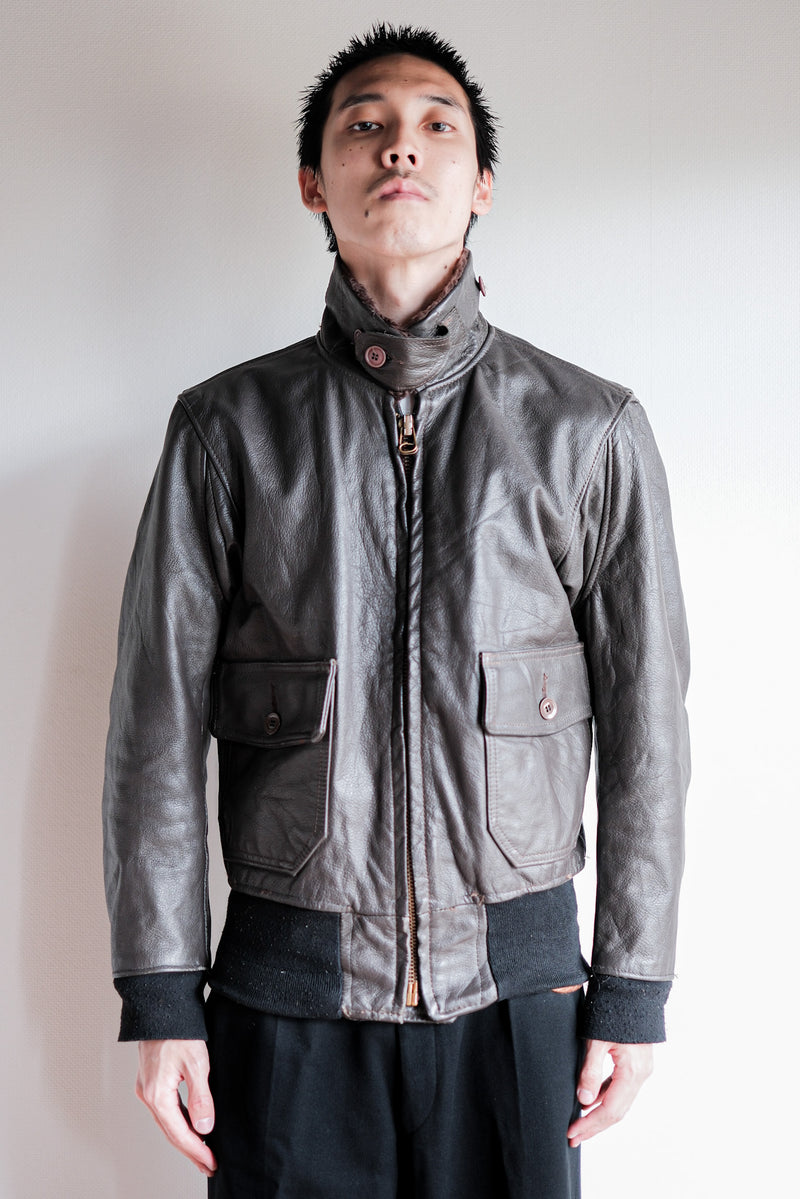 60's】U.S.NAVY G-1 Leather Flight Jacket Size.36 – VIEUX ET NOUVEAU