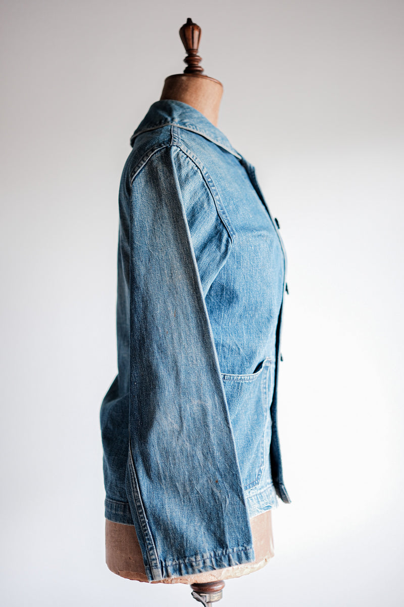 40's】WWⅡ U.S.NAVY Shawl Collar Denim Coverall – VIEUX ET NOUVEAU