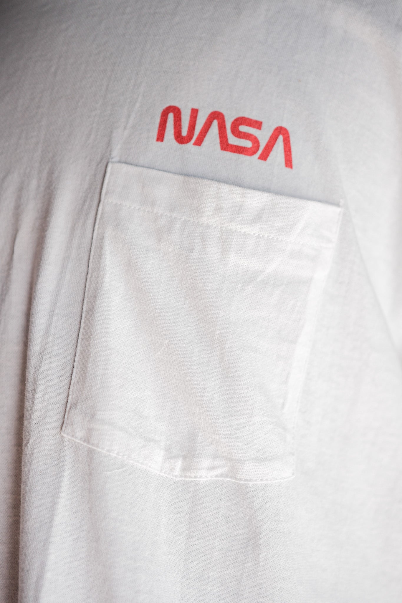 [~ 90's] Vintage Federal Print T-shirt size.xl "NASA" "Made in U.S.A."