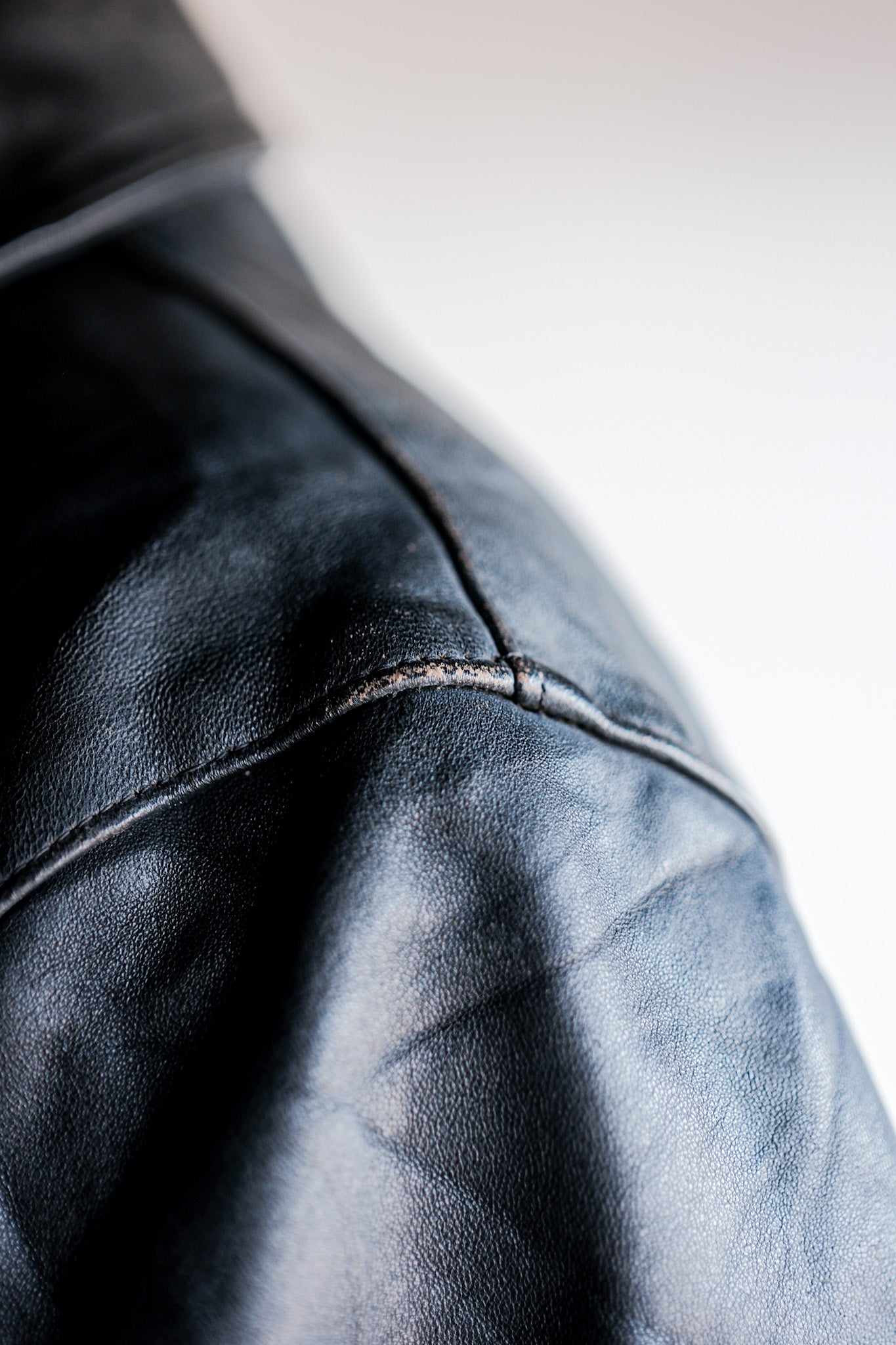 ［~60's］French Vintage Le Corbusier Leather Work Jacket Size.56