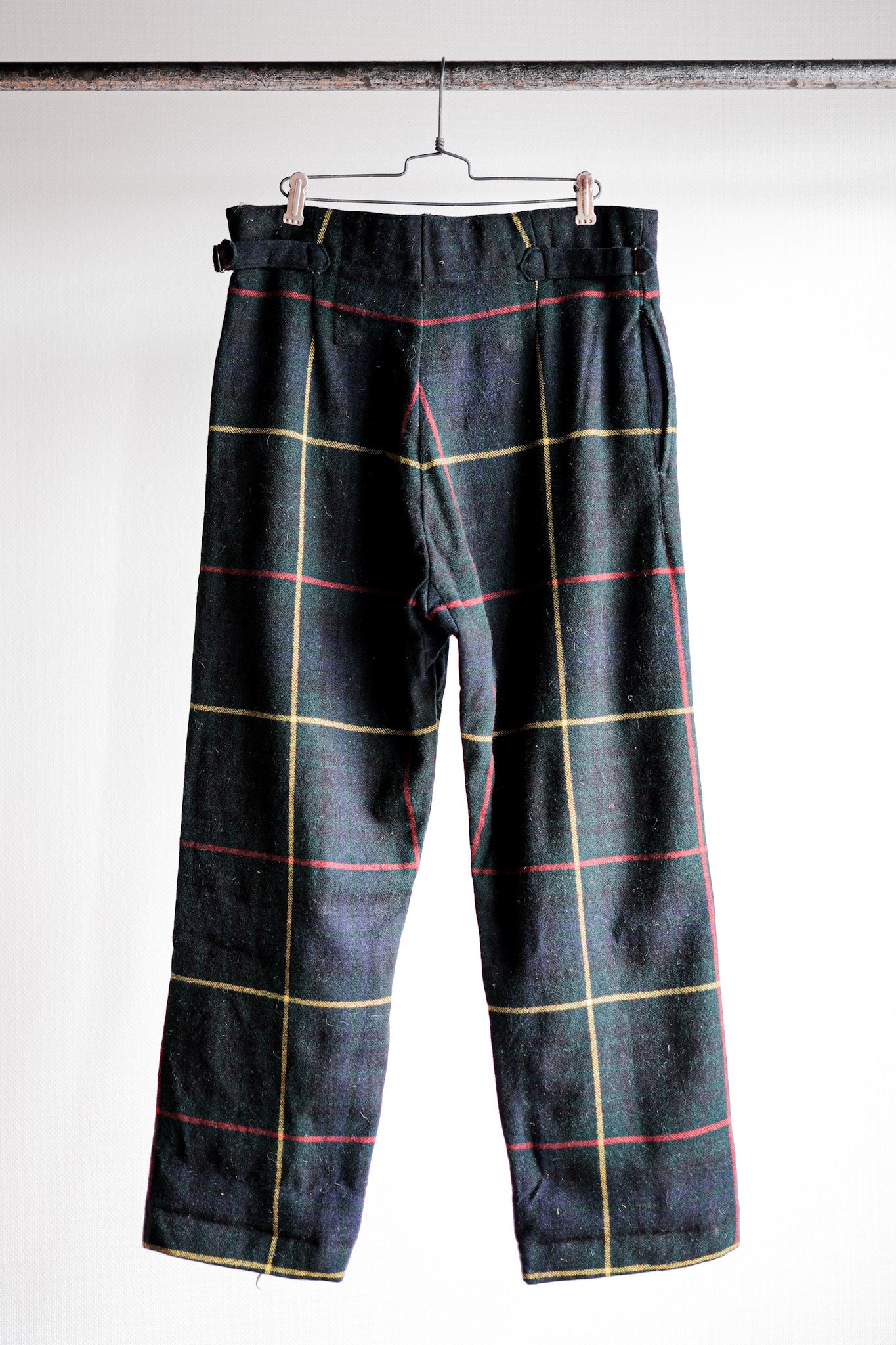 ［~60's］Scottish Military Ceremony Wool Trousers Size.9