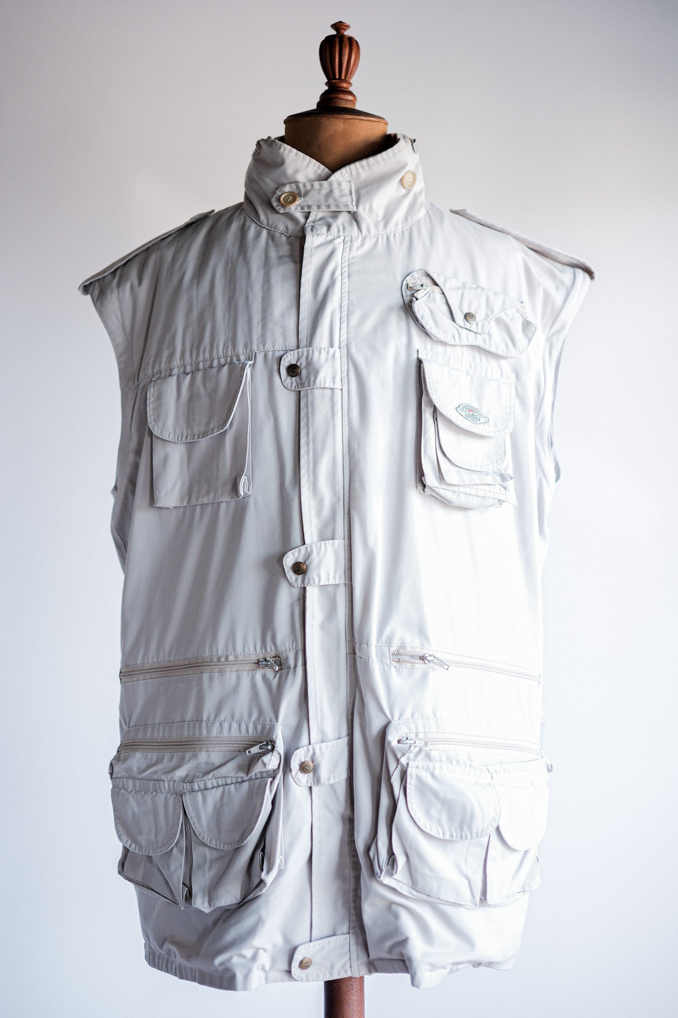 ［~90's］Old Renoma Paris Detachable Sleeve Multi Pocket Jacket With Liner