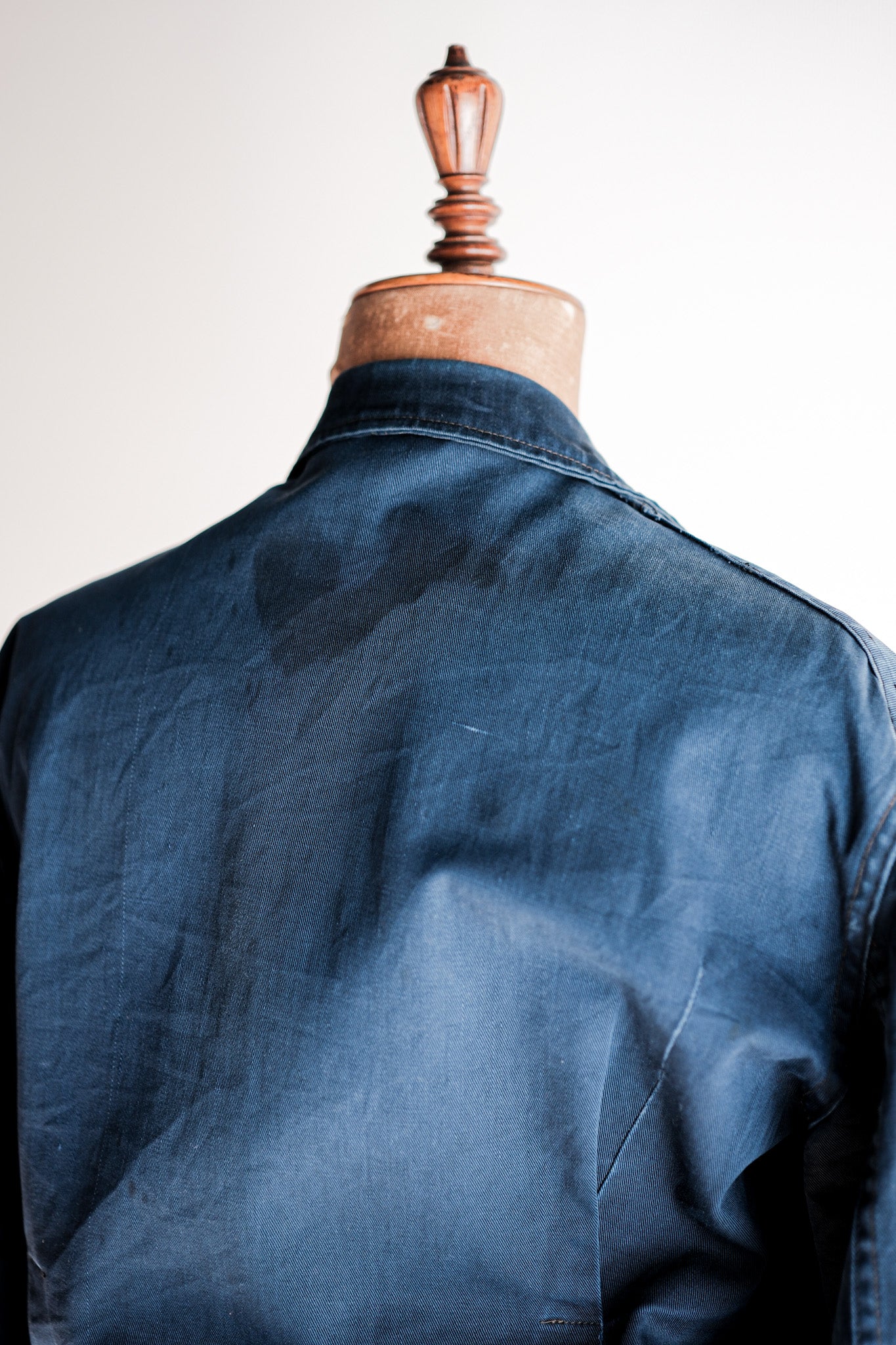 ［~60’s］Royal Canadian Navy Indigo Cotton Twill Work Jacket Size.N2