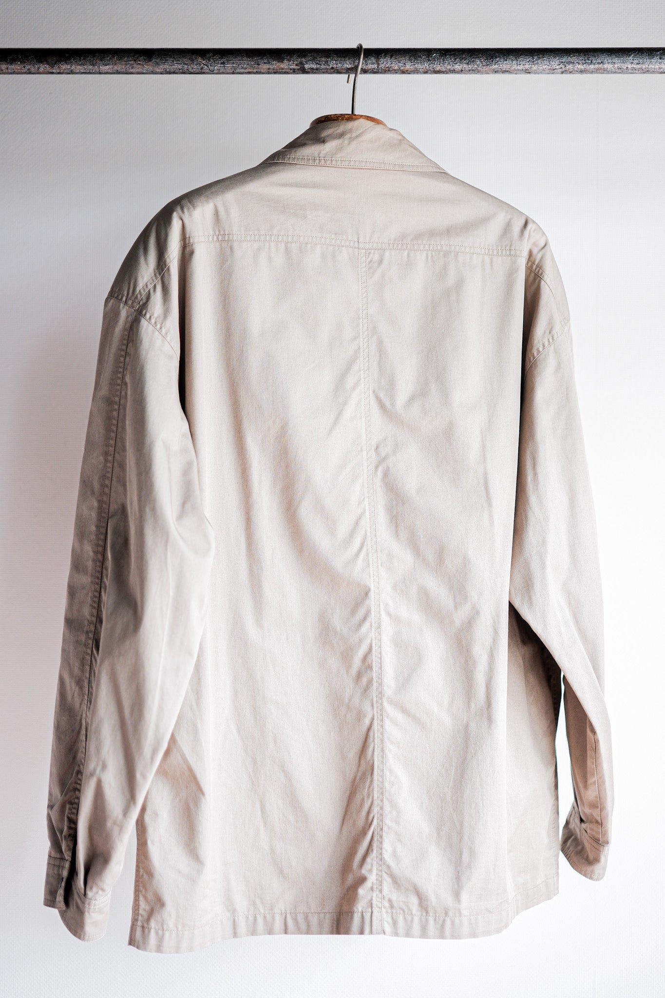 [~ 70's] เสื้อแจ็คเก็ตผ้าฝ้ายมัลติพ็อกเก็ตเก่าขนาด 52