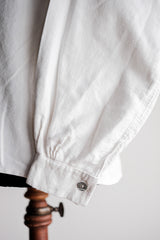 [~30's] เสื้อแจ็คเก็ต French Army Cotton Twill Burgeron