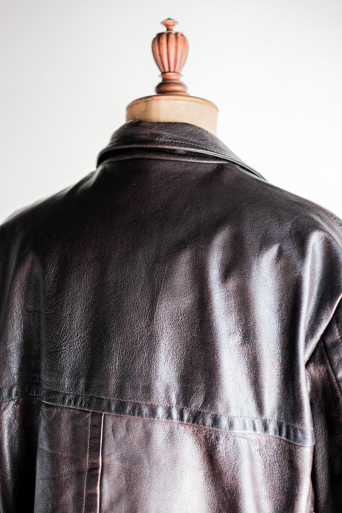 80's] Old C.P.Company Leather Jacket size.48