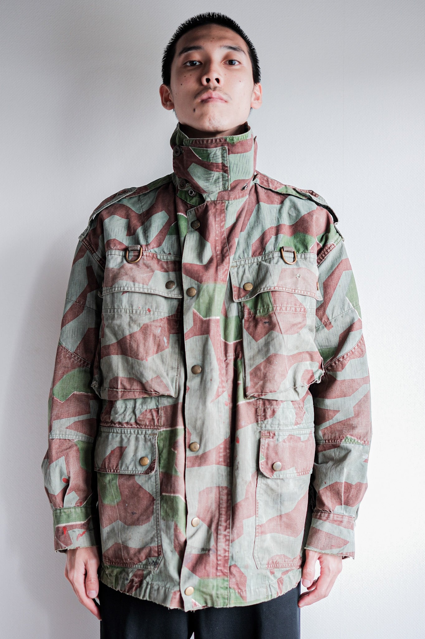 L'armée allemande Splinter camouflage Paratrooper jacket