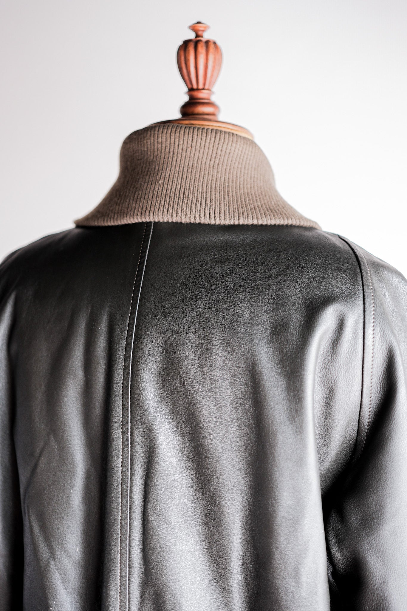 ［~80’s］Old Christian Dior Shawl Collar Leather Blouson Size.50