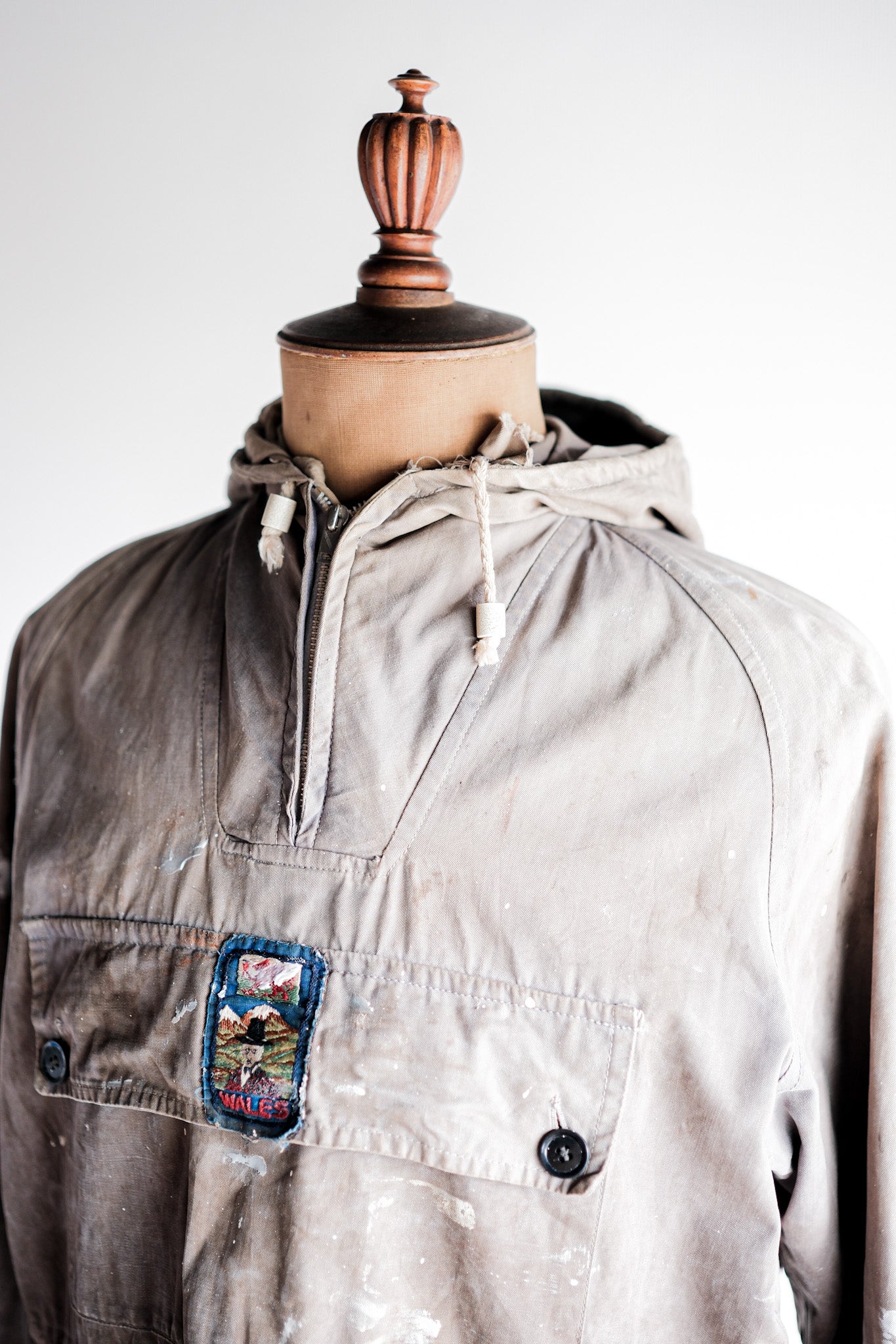 50's】Vintage Belstaff Cotton Smock 