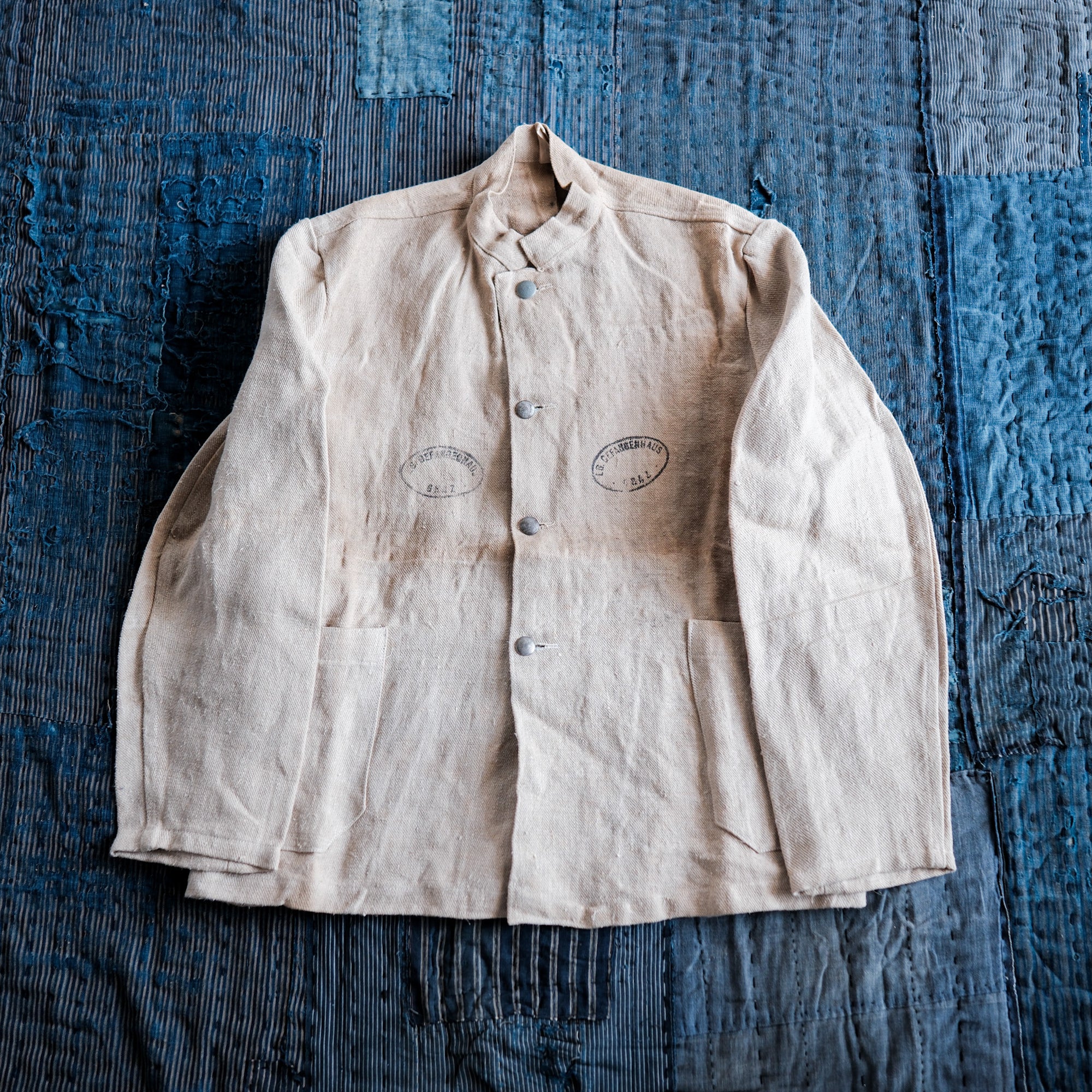 ［~30's］German Army Linen Twill Jacket "Dead Stock"