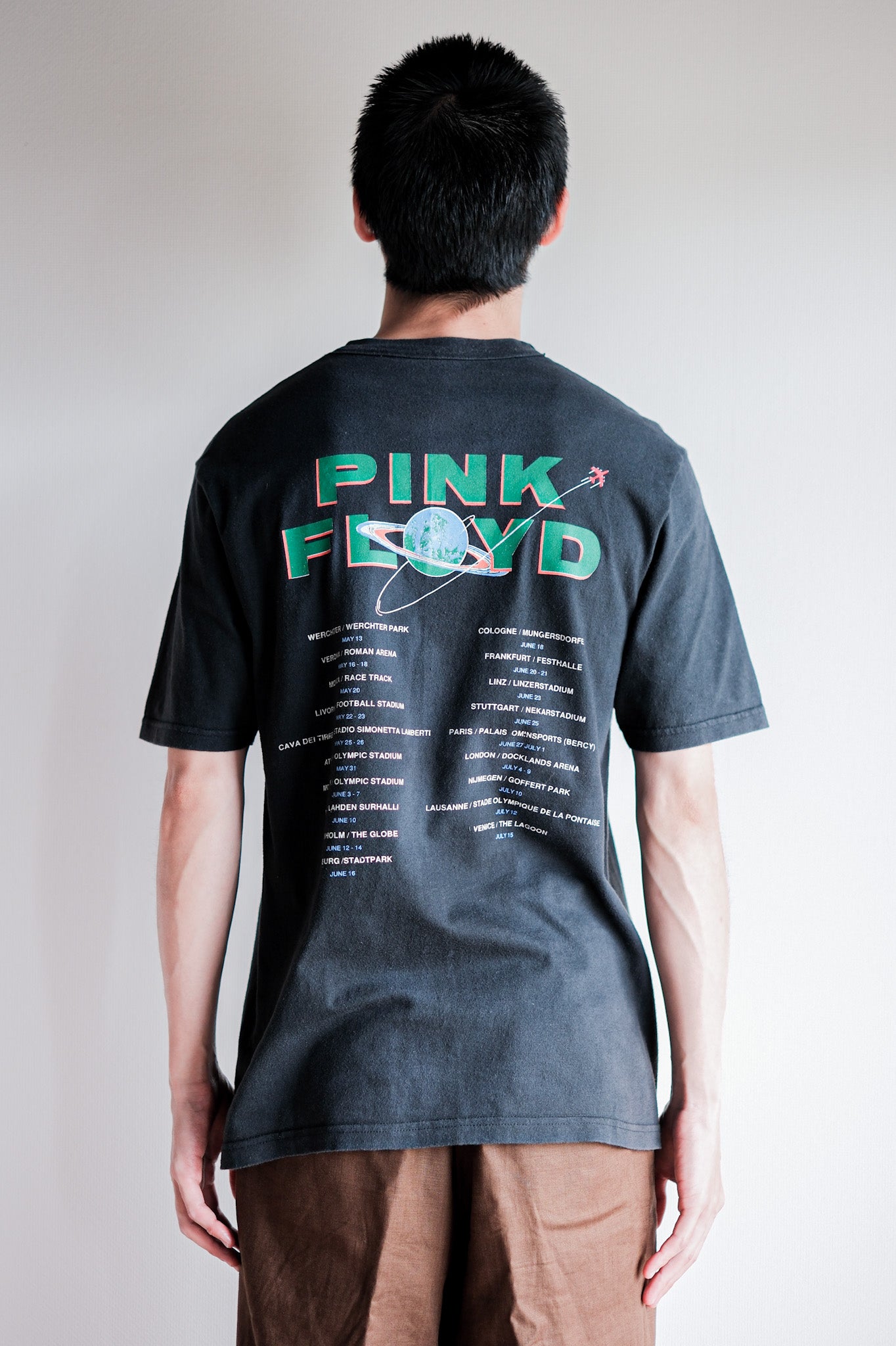 [~ 90's] T-shirt à imprimé de musique vintage "Pink Floyd"