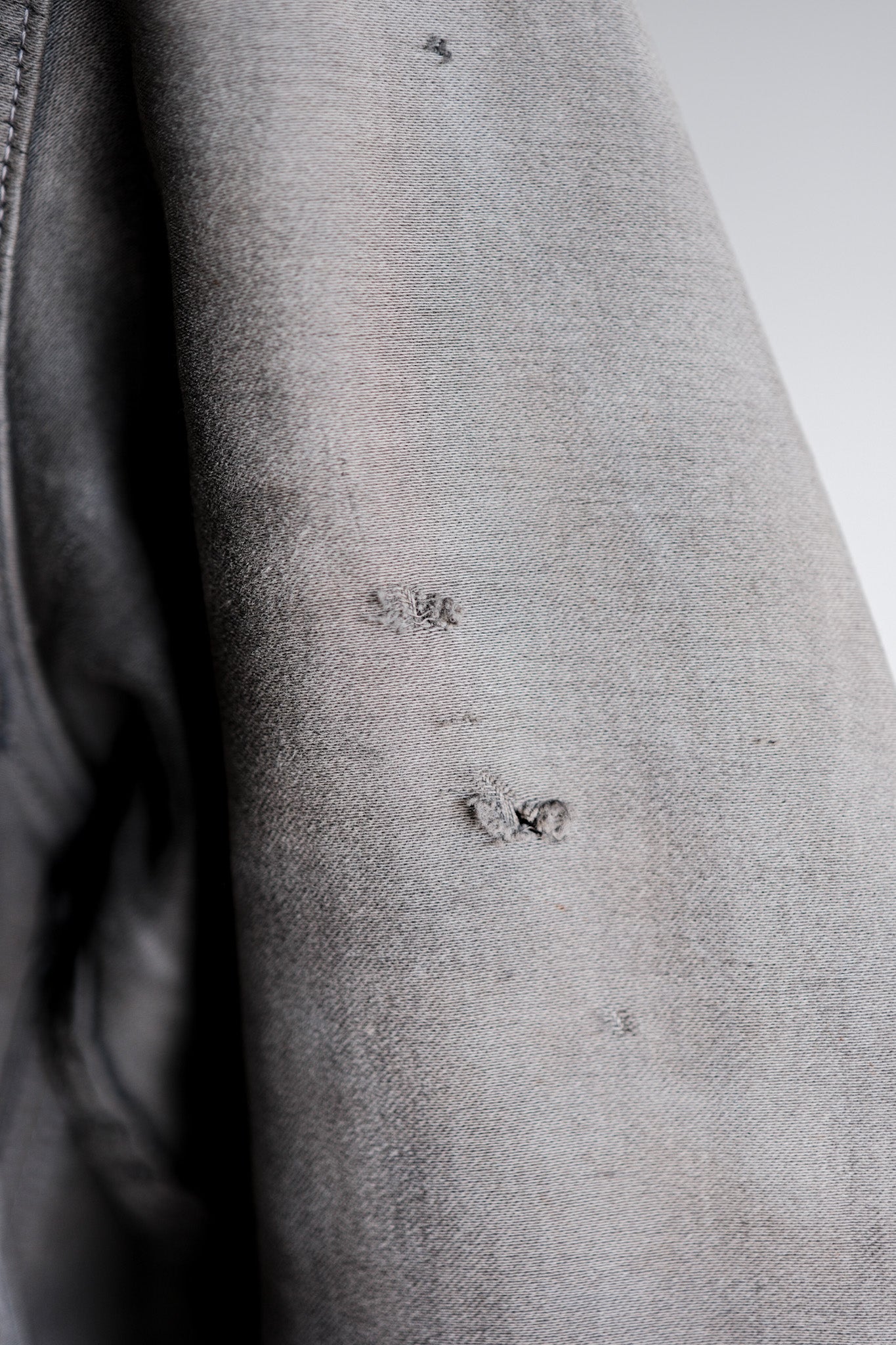 ［~40's］French Vintage Black Moleskin Work Jacket "Adolphe Lafont"